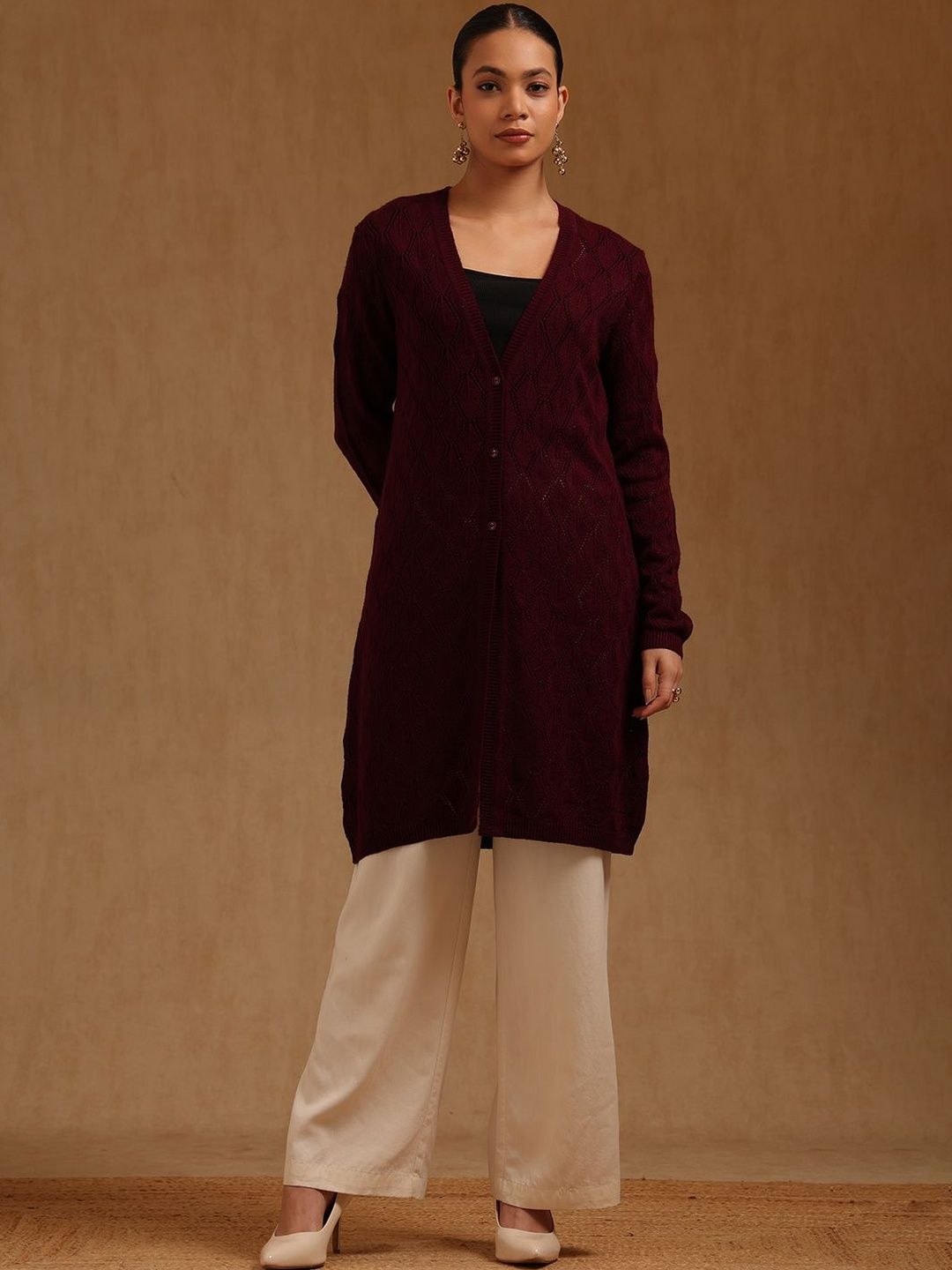 Soch Women Button Shrug