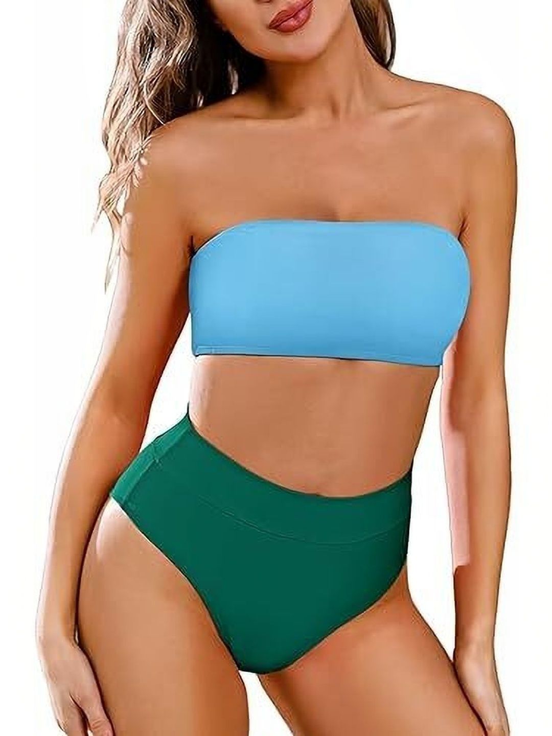 ENAYA STORE Shoulder Straps Stretchable Swim Bikini Set
