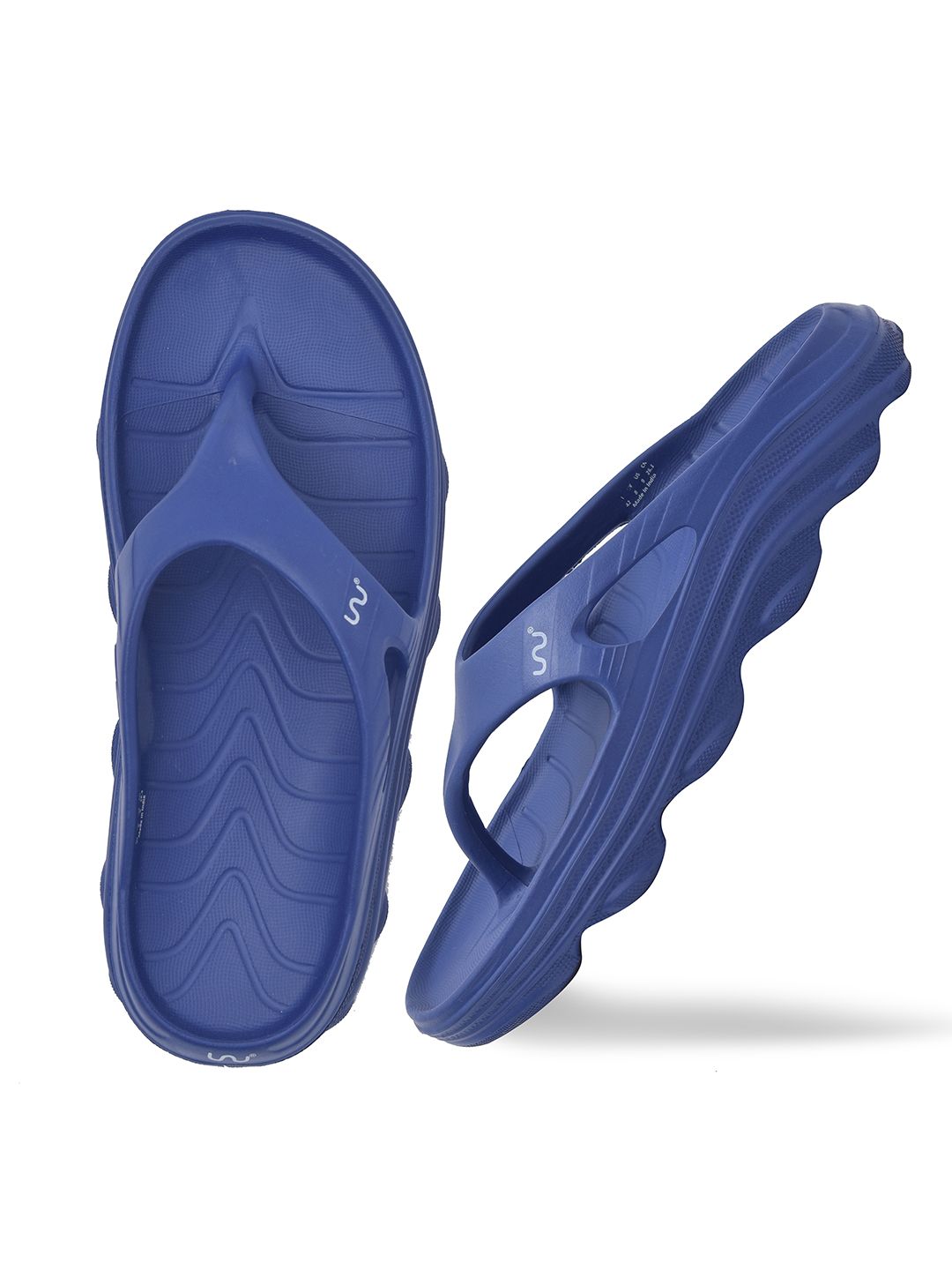 Doubleu Men Blue EVA Thong Flip-Flops