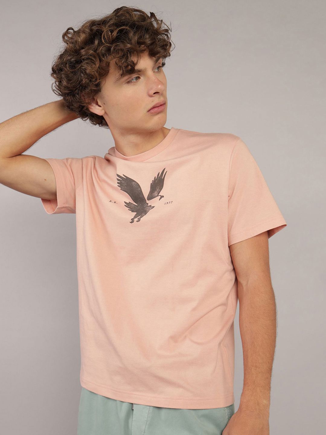 AMERICAN EAGLE OUTFITTERS Men Printed Tropical T-shirt
