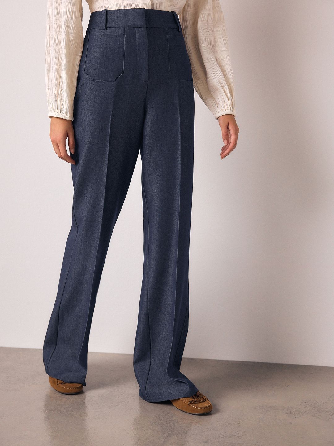 NEXT Women Slim Flared Trousers
