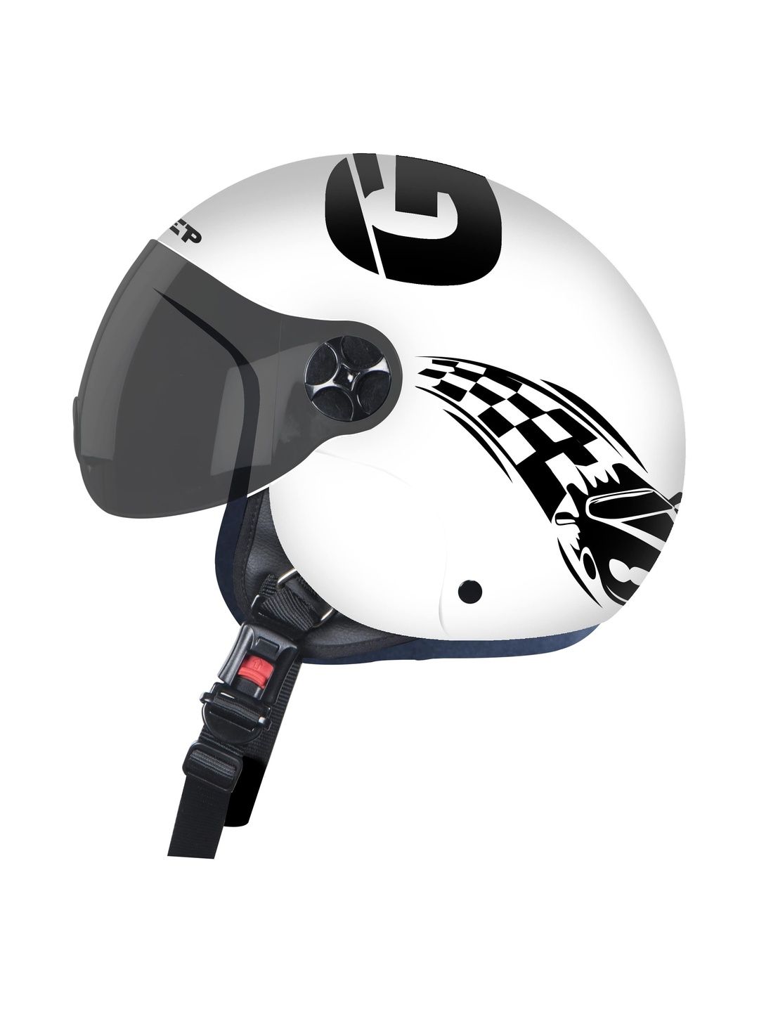 Steelbird Printed Full Face Helmet