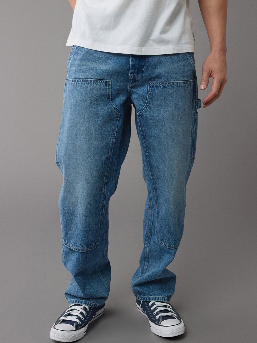 AMERICAN EAGLE OUTFITTERS Men Cotton Regular Fit Jeans