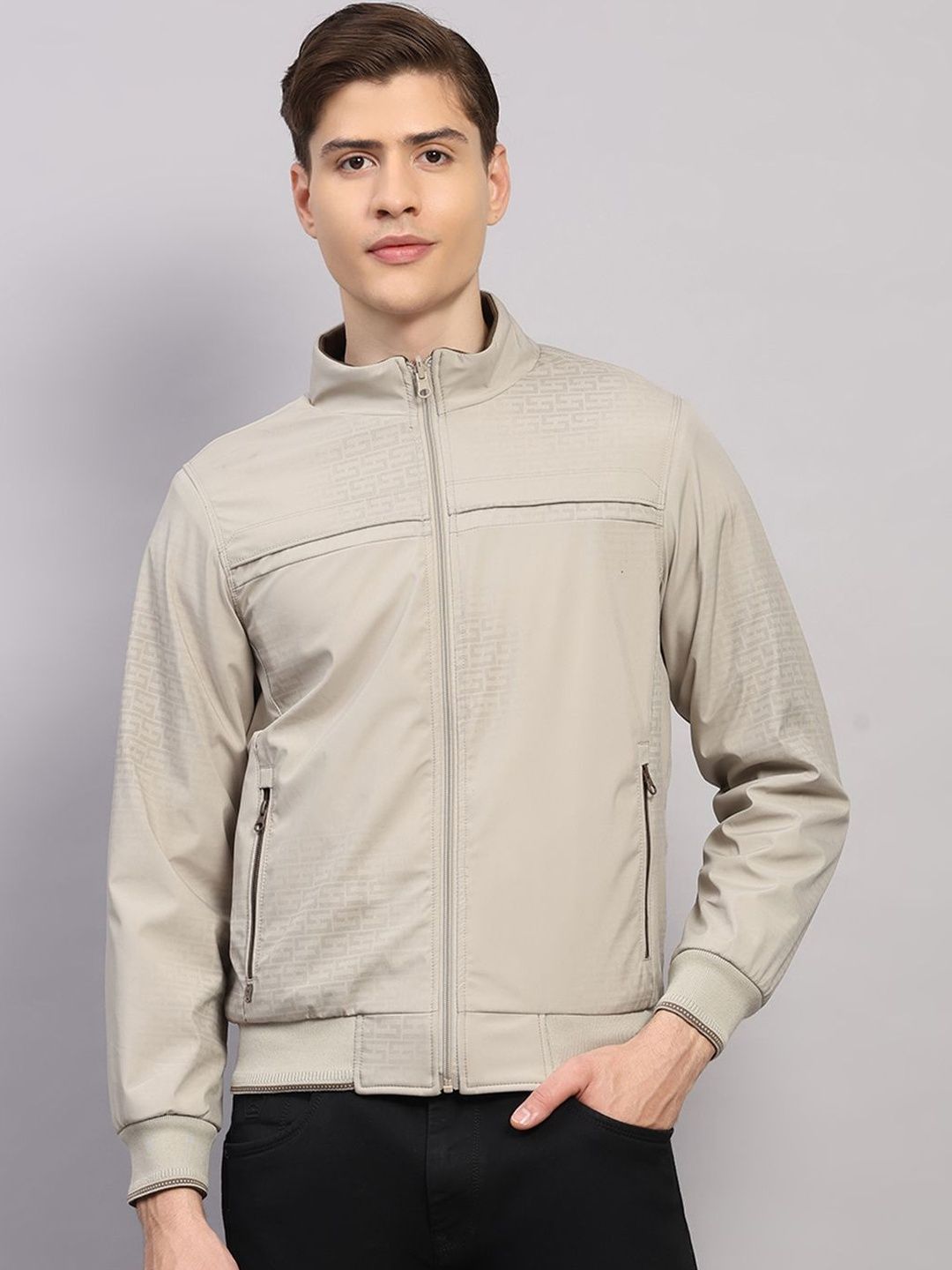 Monte Carlo Men Reversible Bomber Jacket