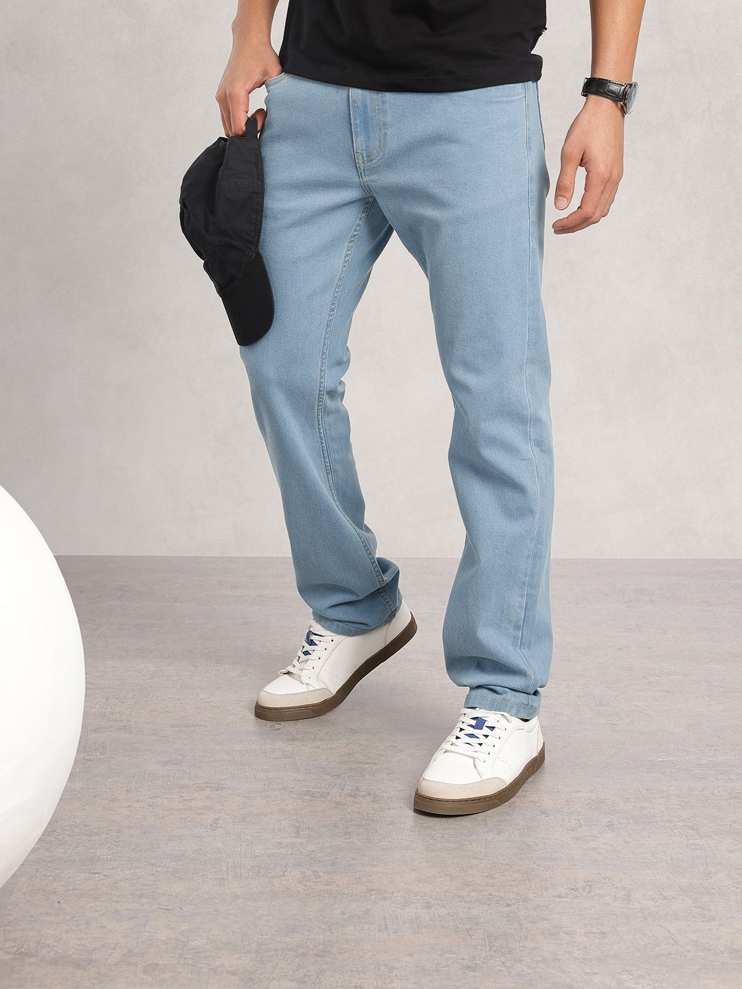 Nautica Men Straight Fit Stretchable Jeans