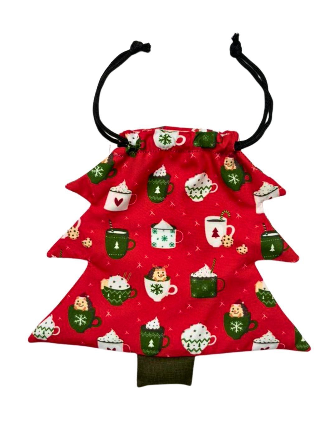 Arendelle Red & Green  Printed Tree Shaped String Christmas Decor