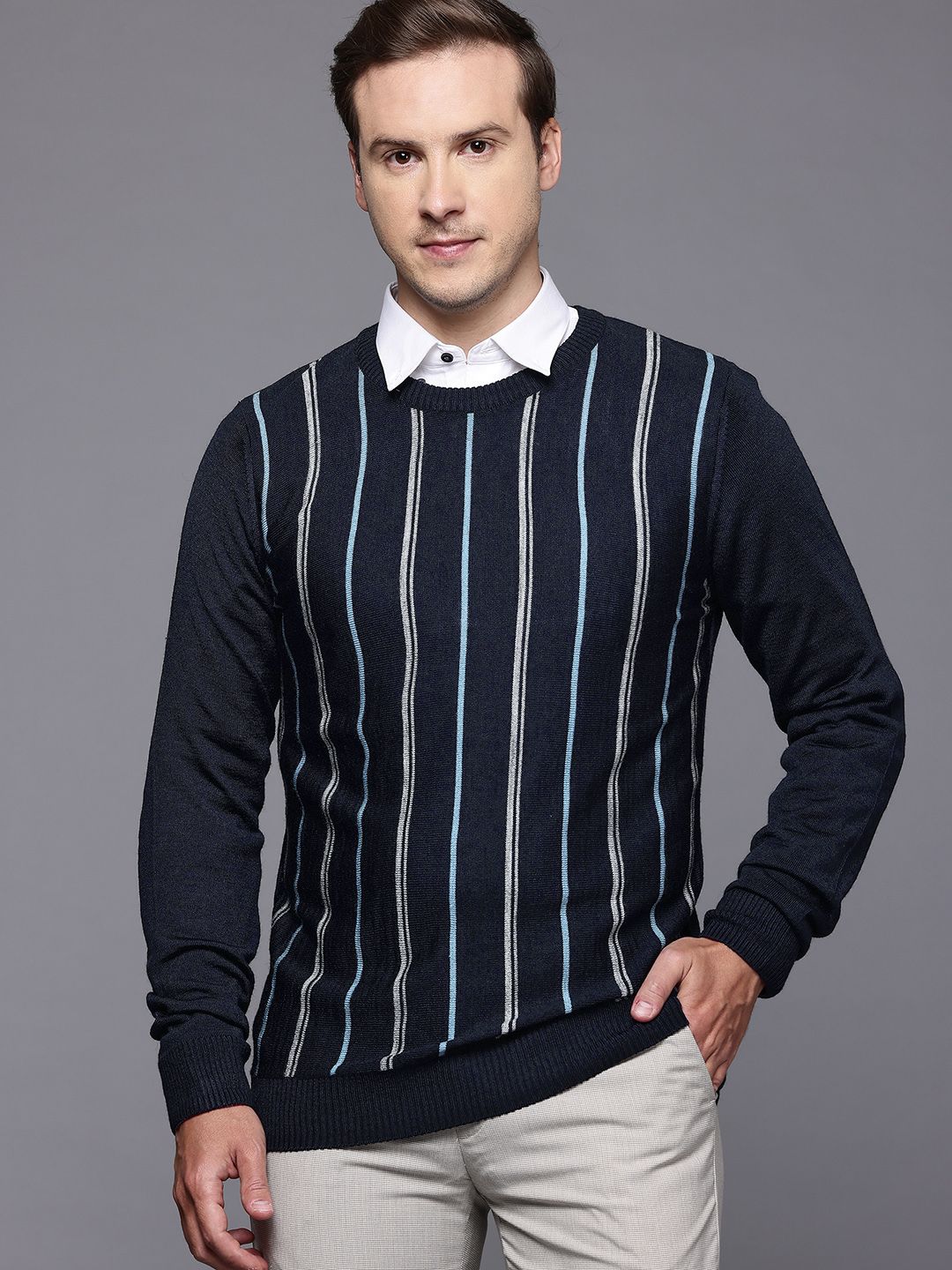 Raymond Striped Pullover