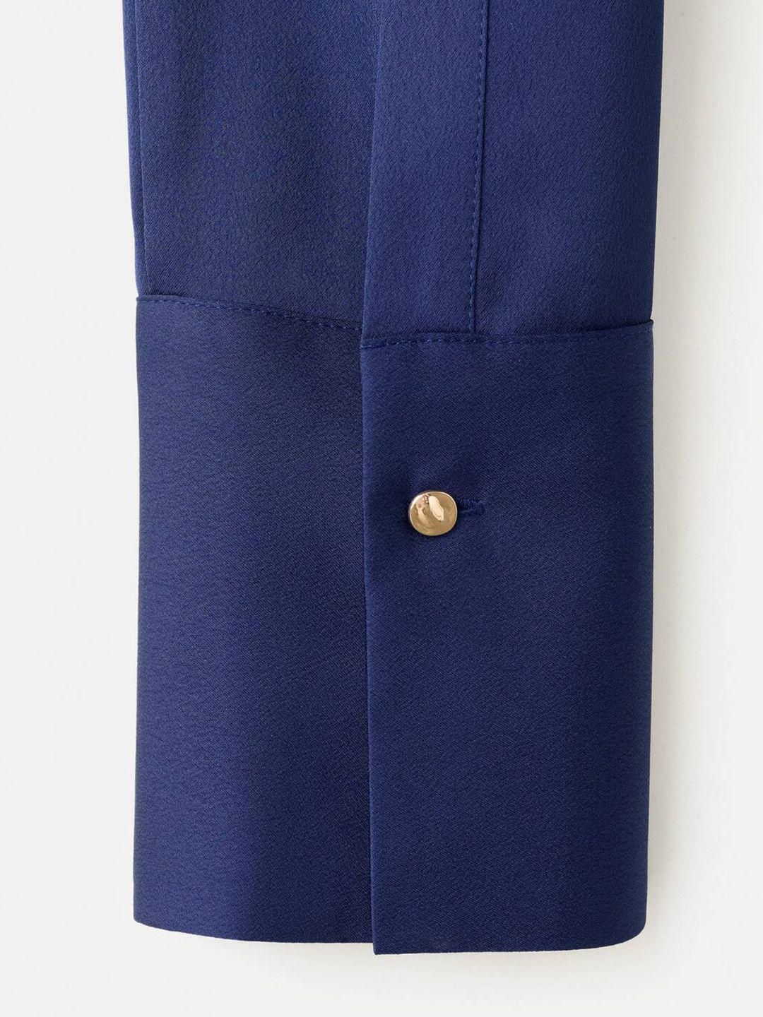 Satin Finish Spread Collar Casual Shirt