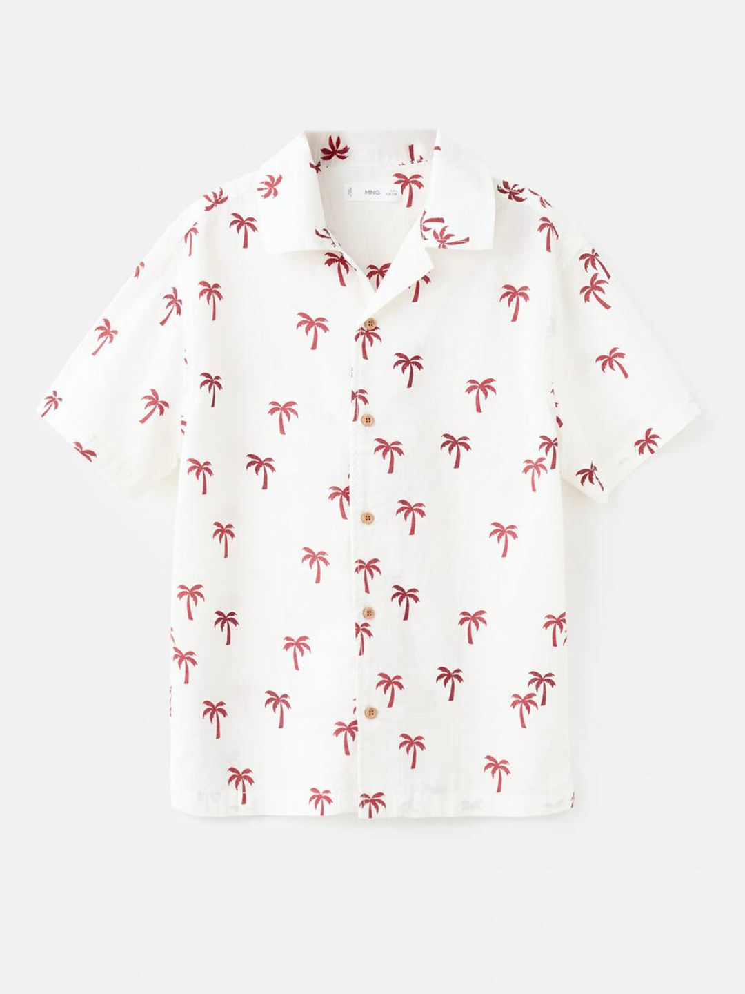 Mango Kids Mango Kids Boys Conversational Printed Casual Shirt