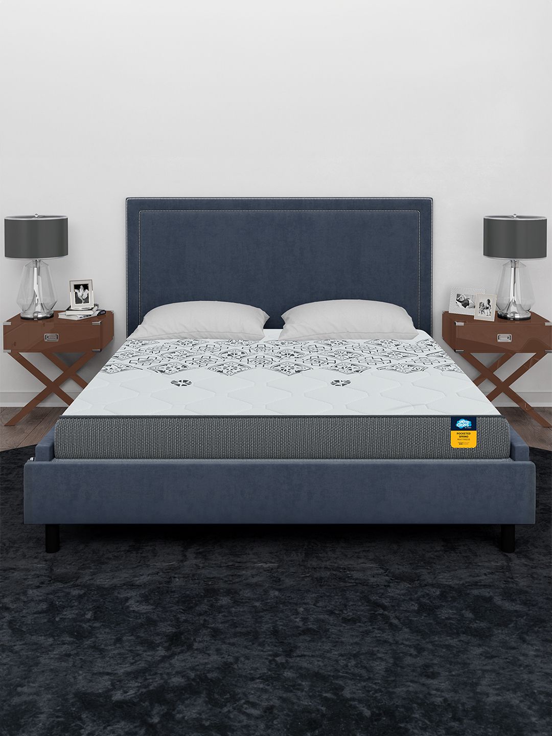 Centuary Centuary Pocket Spring Double (72X48X8) Zero Partner Disturbance Orthopedic Mattress