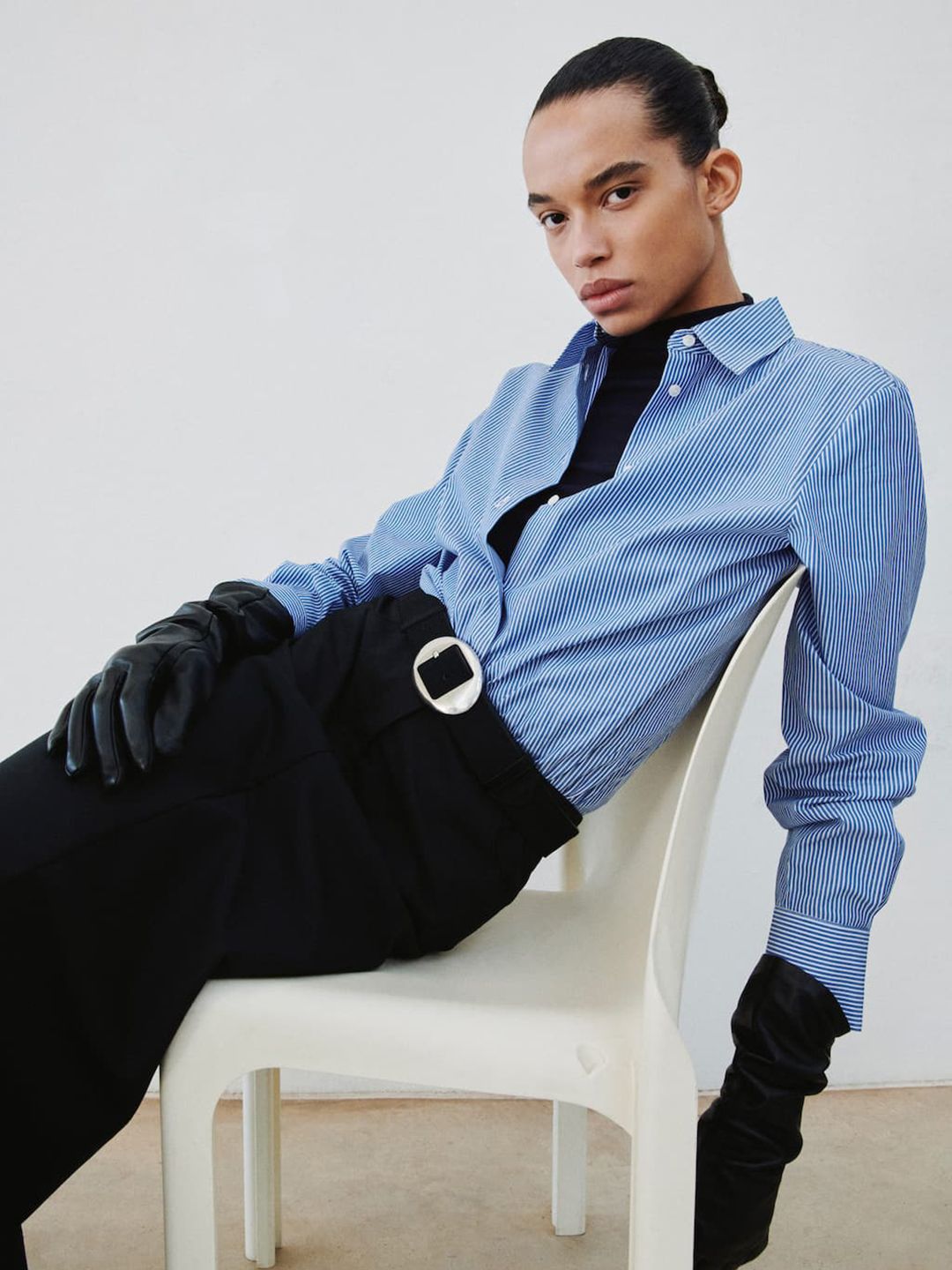 Vertical Striped Regular Fit Casual Shirt