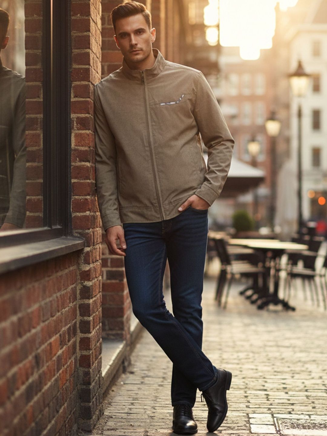 UNEX Men Lightweight Tailored Jacket