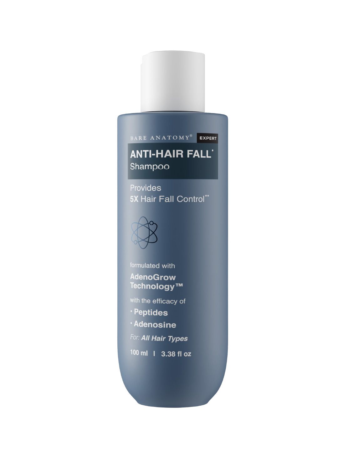 Bare Anatomy 5X Hair Fall Control Shampoo Hair Growth-100ml