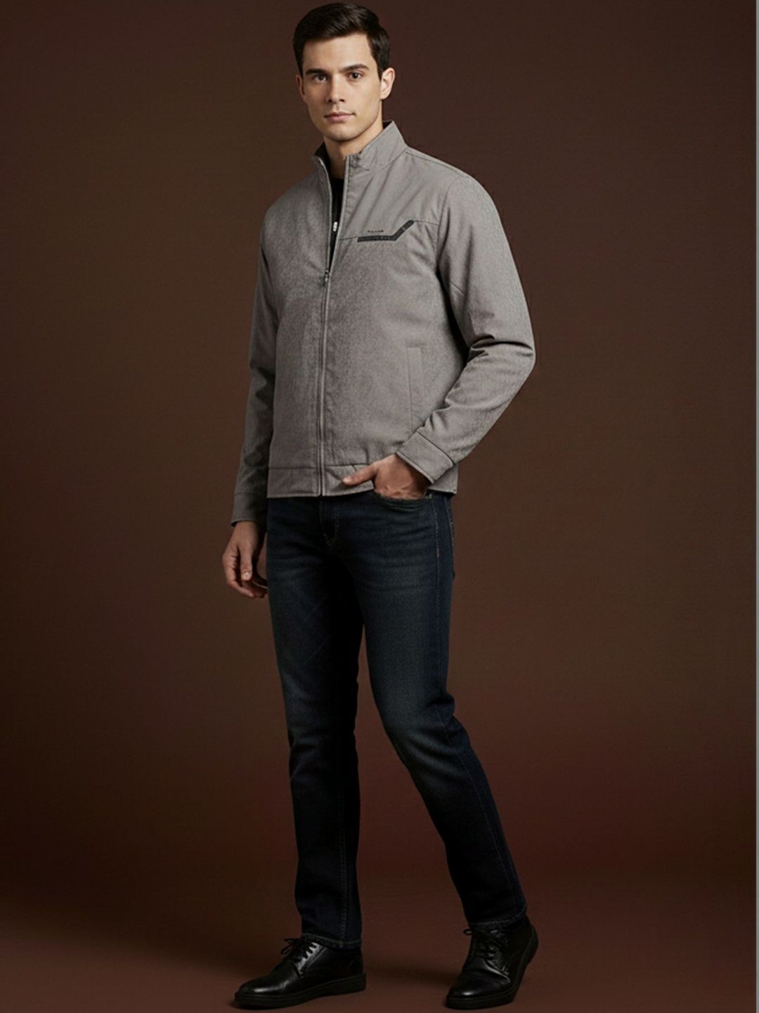 UNEX Men Lightweight Woven Jacket