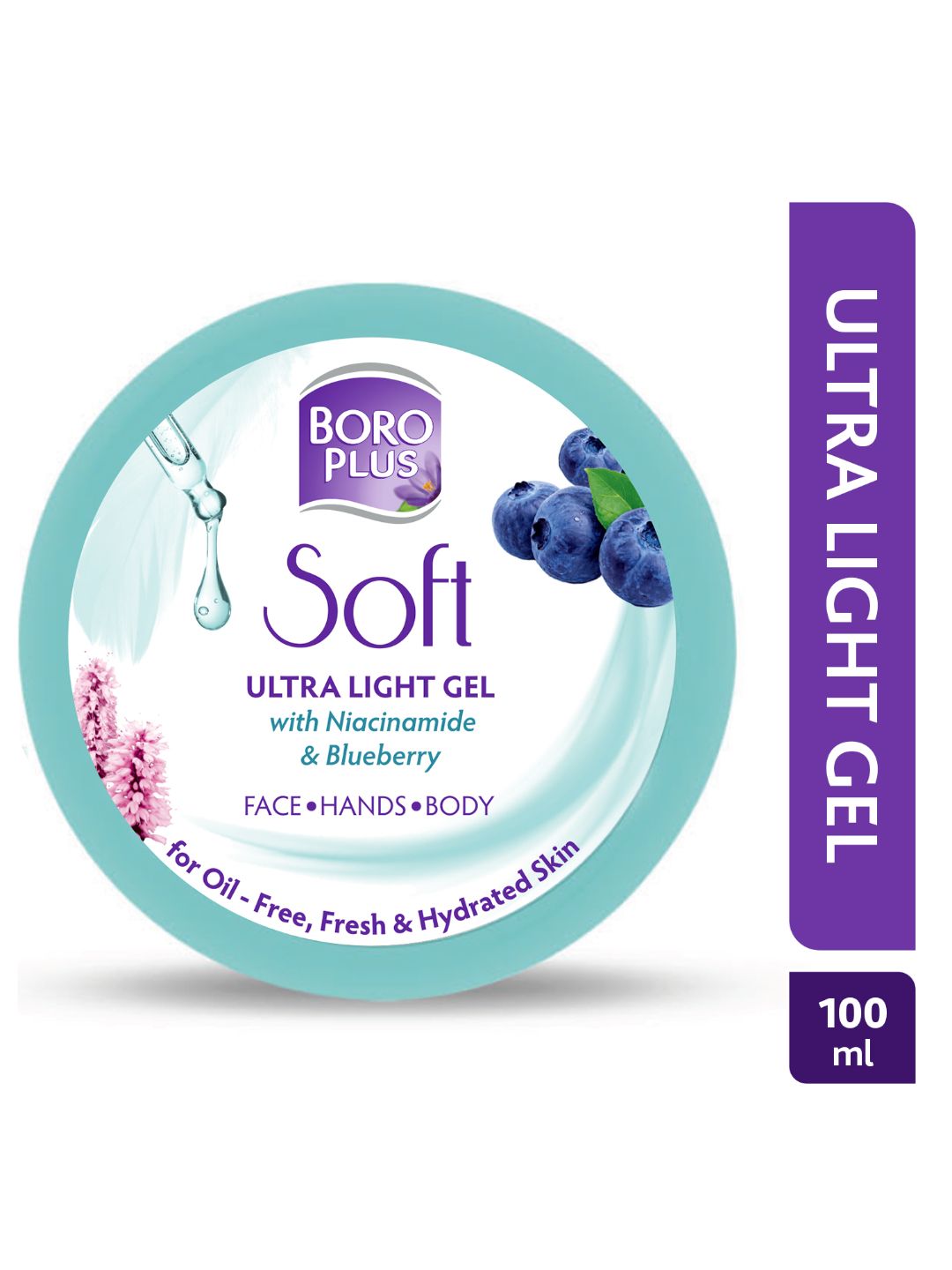 BOROPLUS Soft Ultra-Light Gel with Purple Ginseng & Niacinamide - 100ml Offers & Cashback