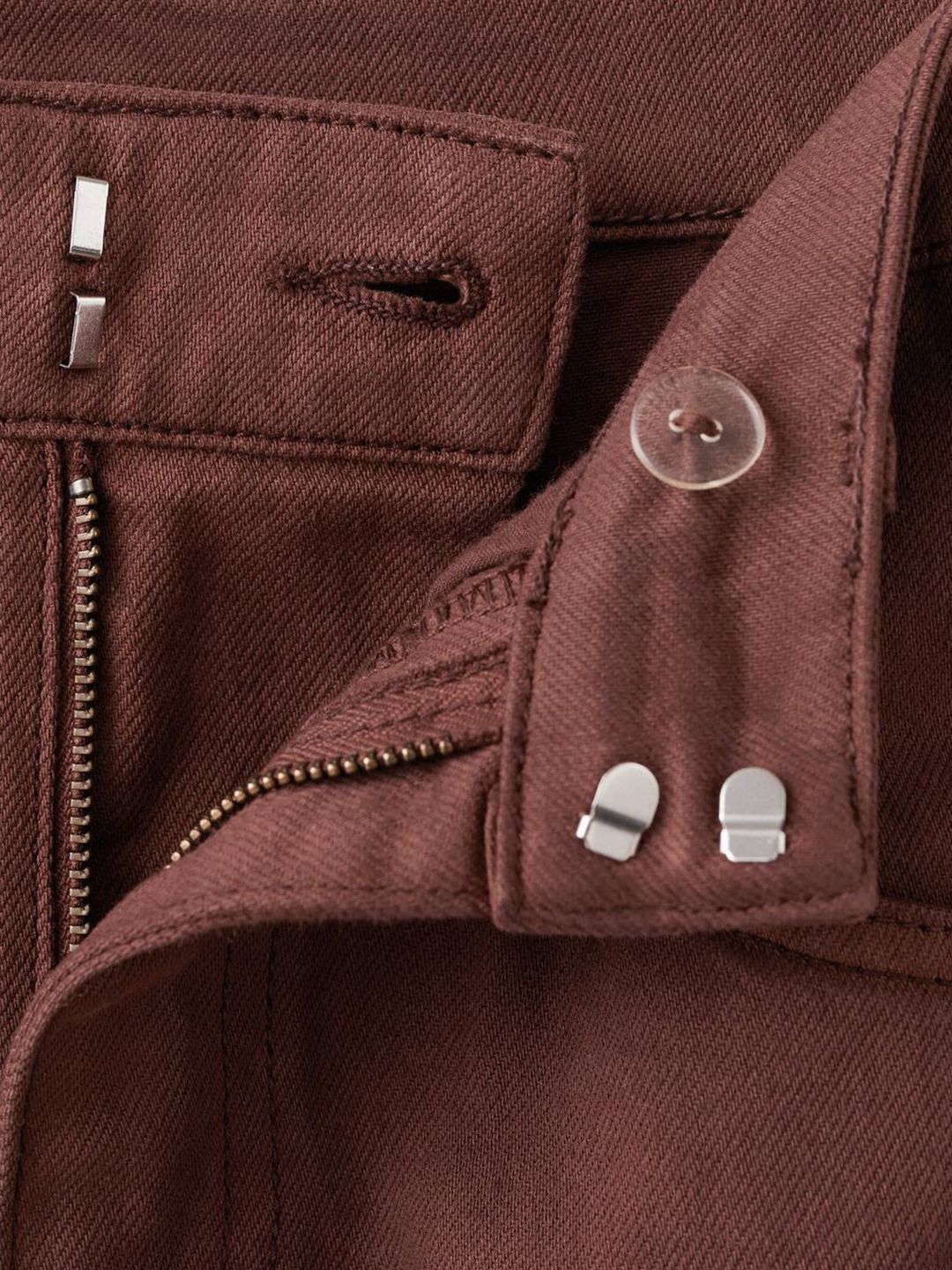 Mid-Rise Pure Cotton Balloon Fit Jeans