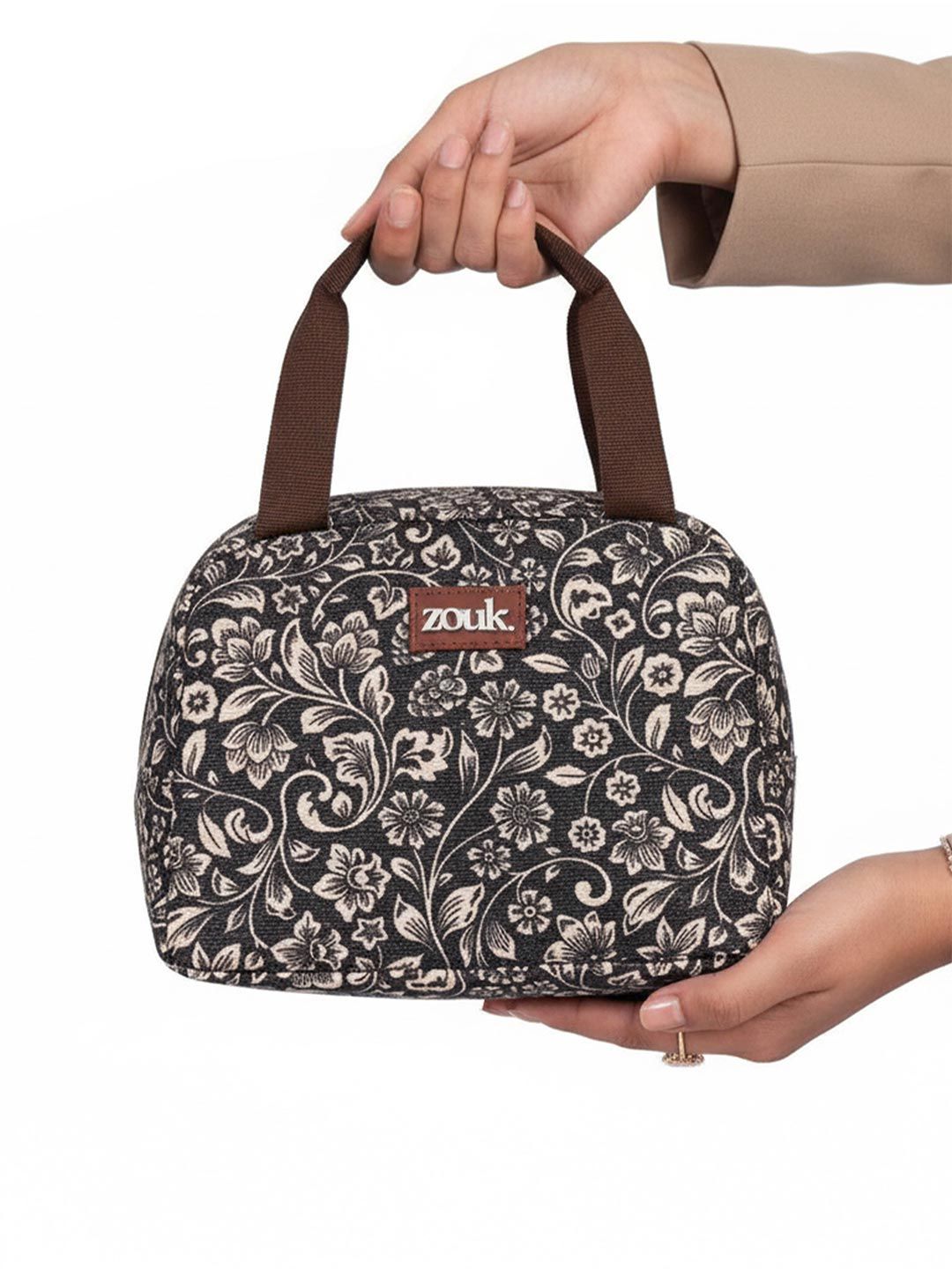 ZOUK Women Printed Insulated Lunch Bag