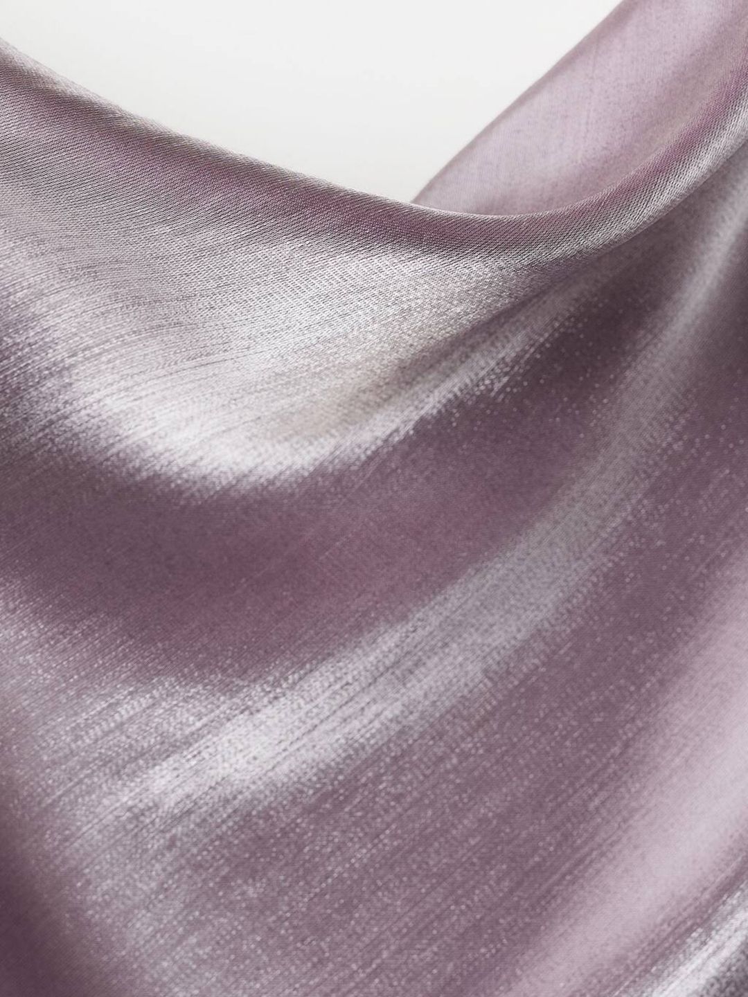 Satin A-Line Mini Dress
