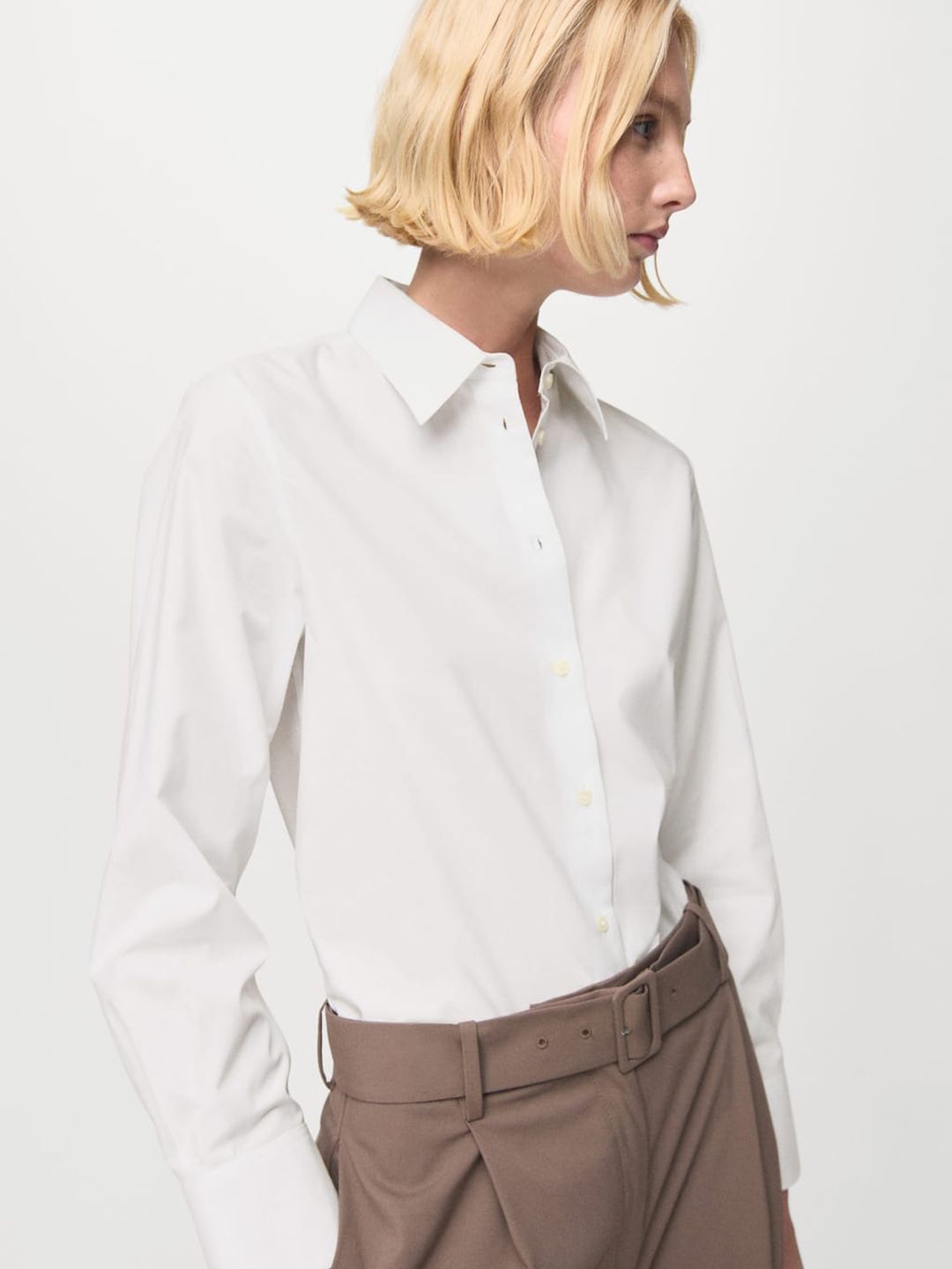 Spread Collar Regular Fit Casual Shirt