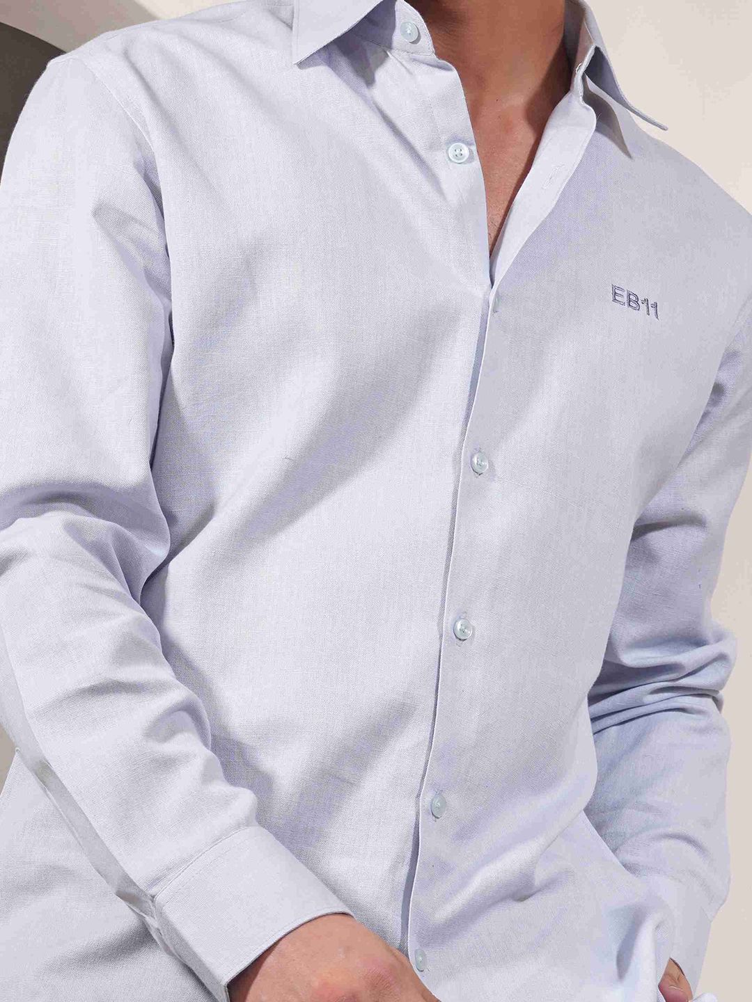 Buy Eleven Brothers Tapioca Casual Linen Shirt - Shirts for Men