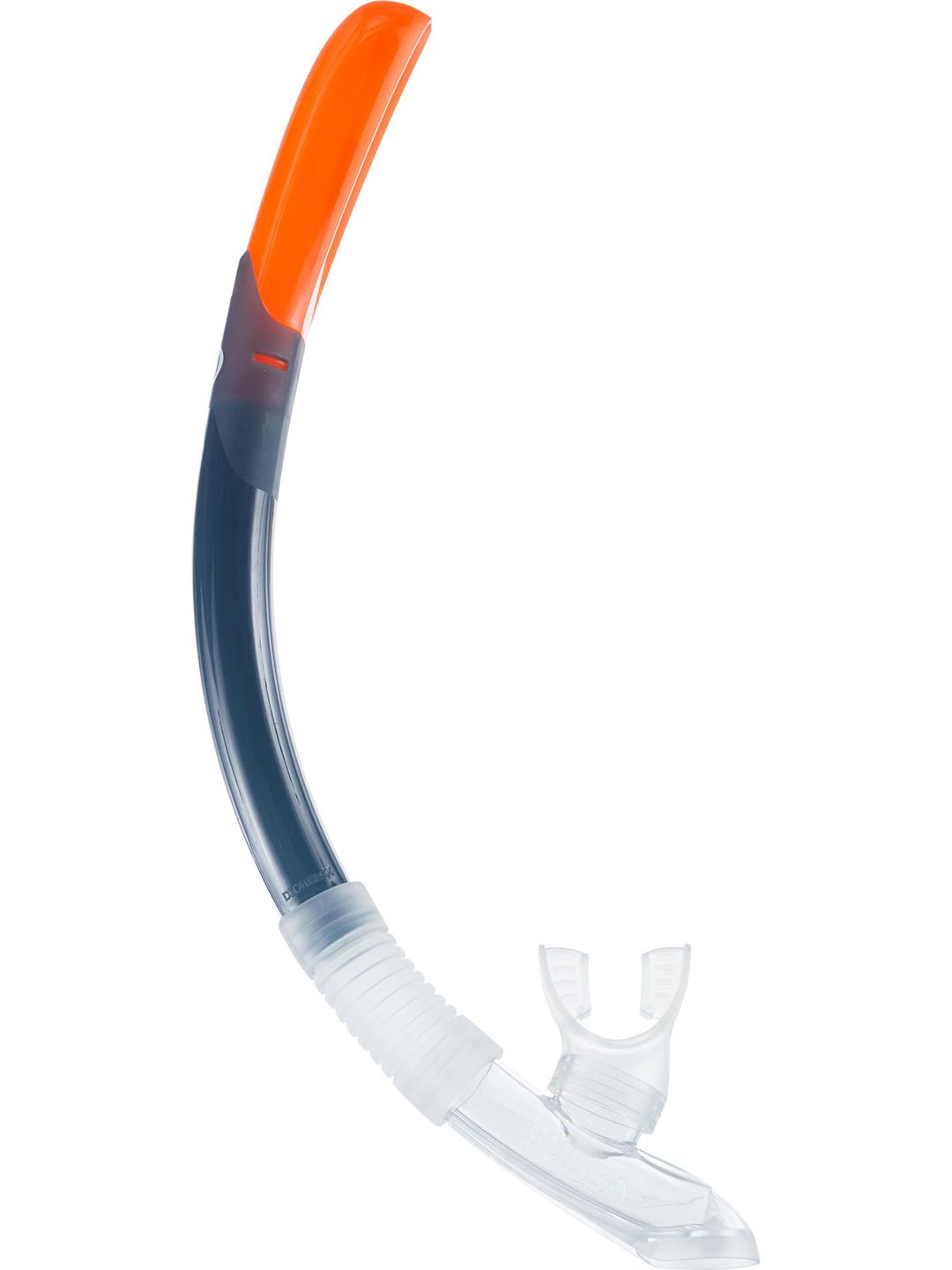 Decathlon Adults Grey 100 Water Drainage Swimming Snorkel
