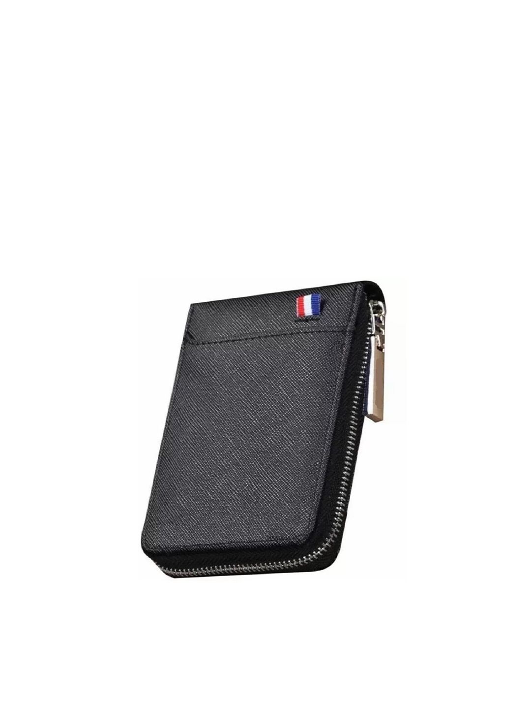 WATCHSTAR Men Zip Detail Leather Card Holder deal from myntra