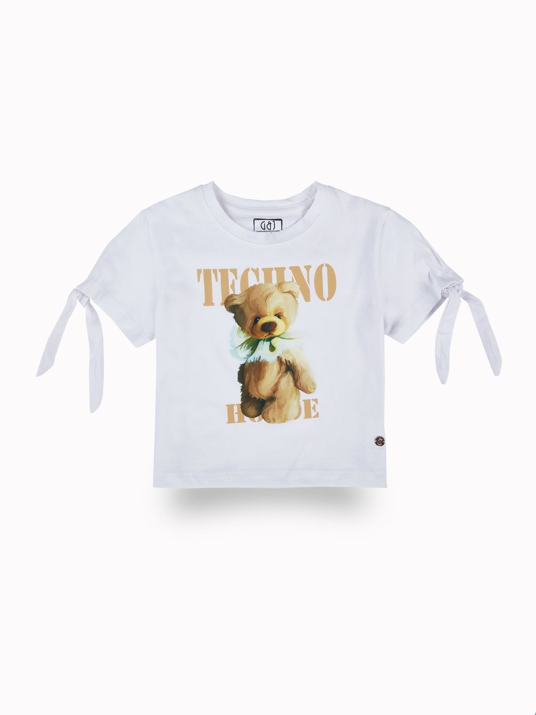 Gini and Jony Print Cotton Crop Top