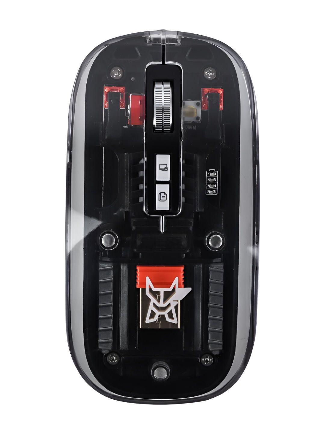 price history - Arctic Fox Clearview Transparent Wireless & Bluetooth Rechargeable Mouse