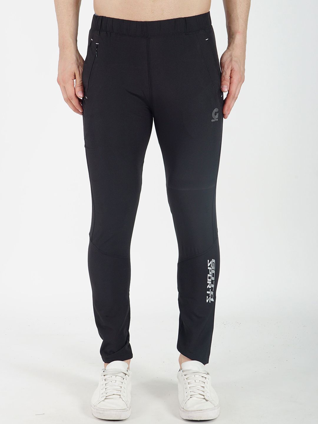 GOTO Men Printed Track Pants