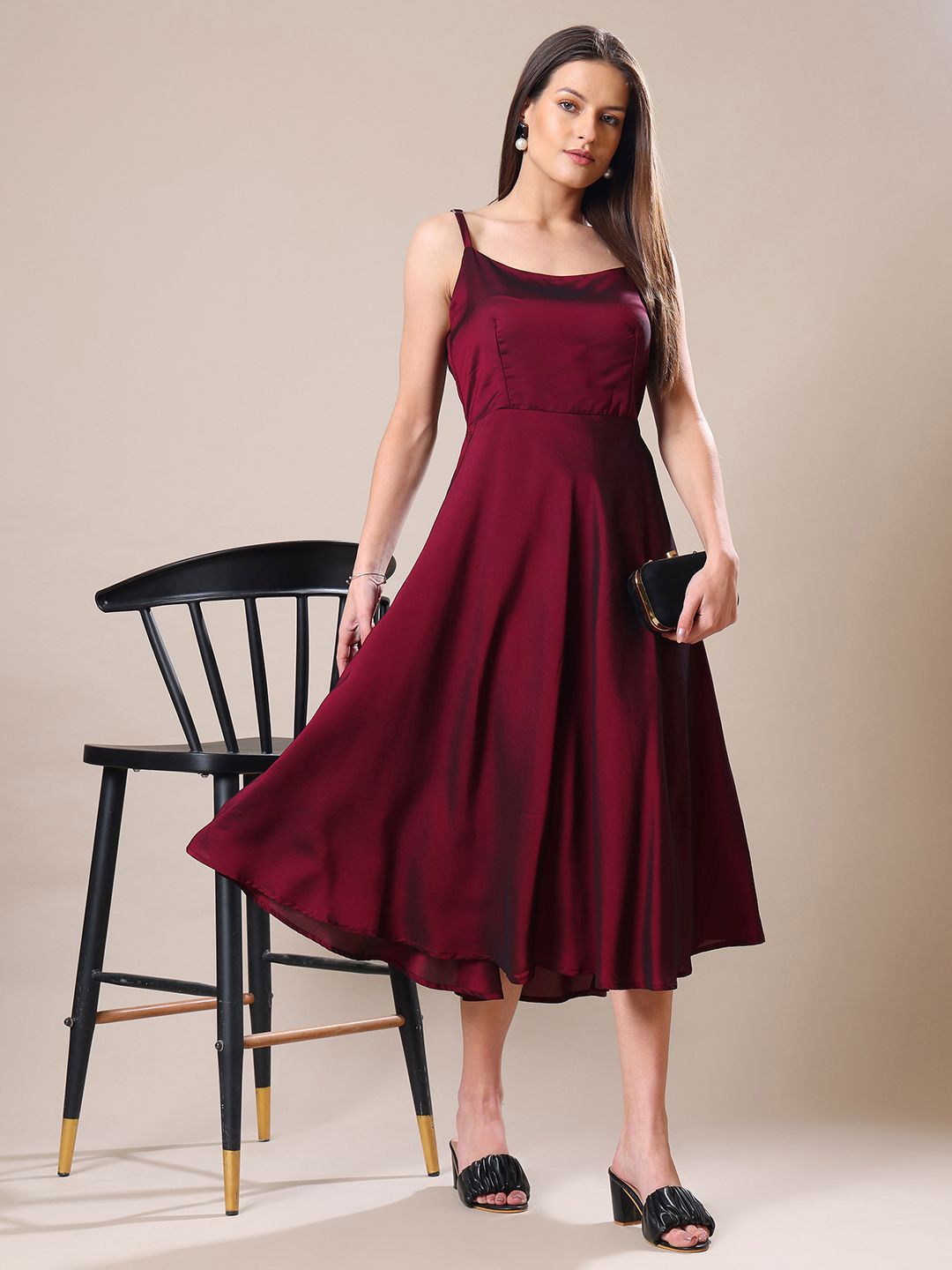 Kinjo Fit & Flare Dress
