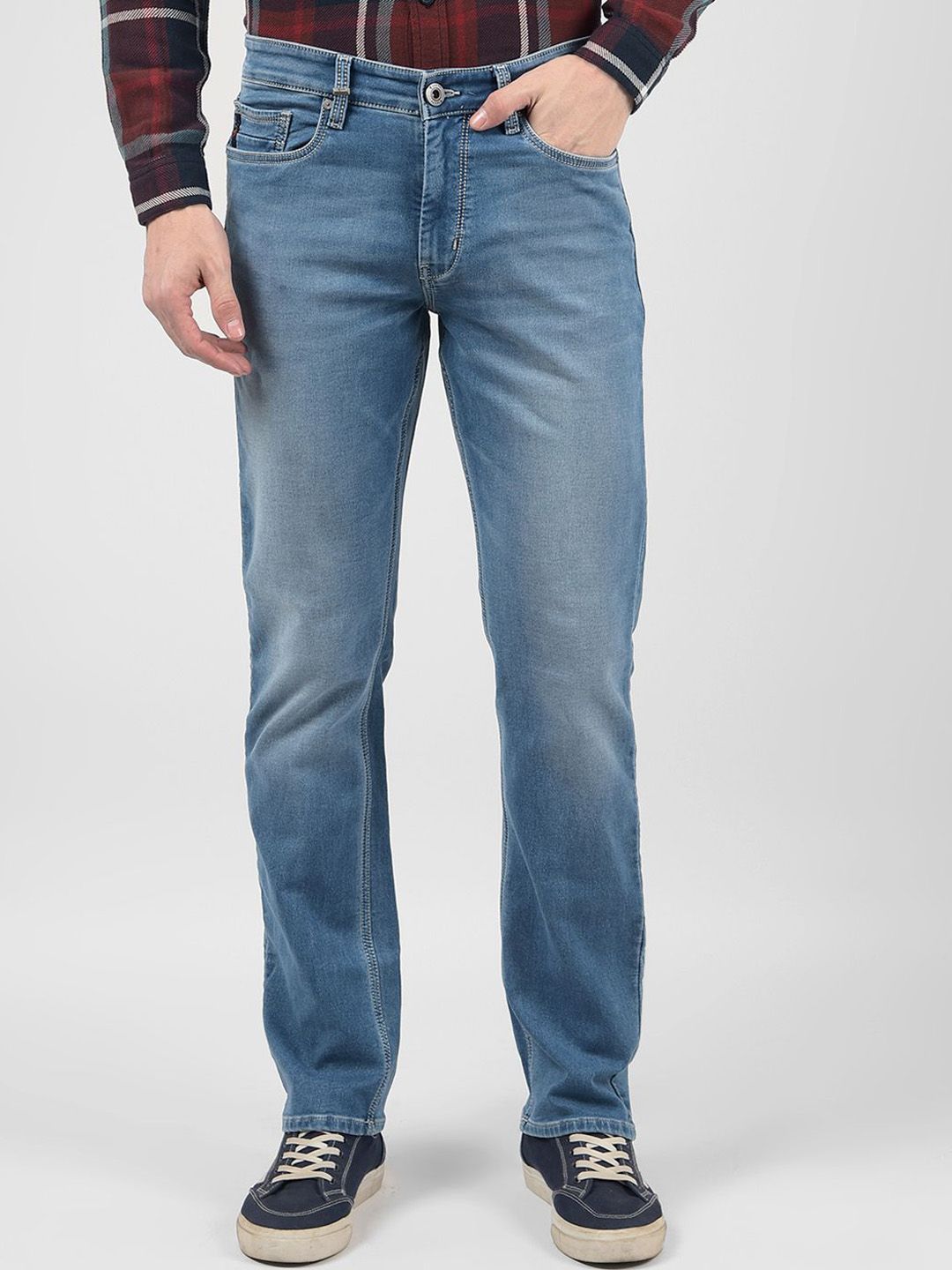 Numero Uno Men Light Fade Stretchable Jeans
