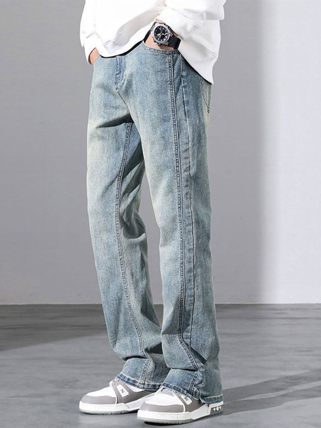 HERE&NOW Men Heavy Fade Jeans