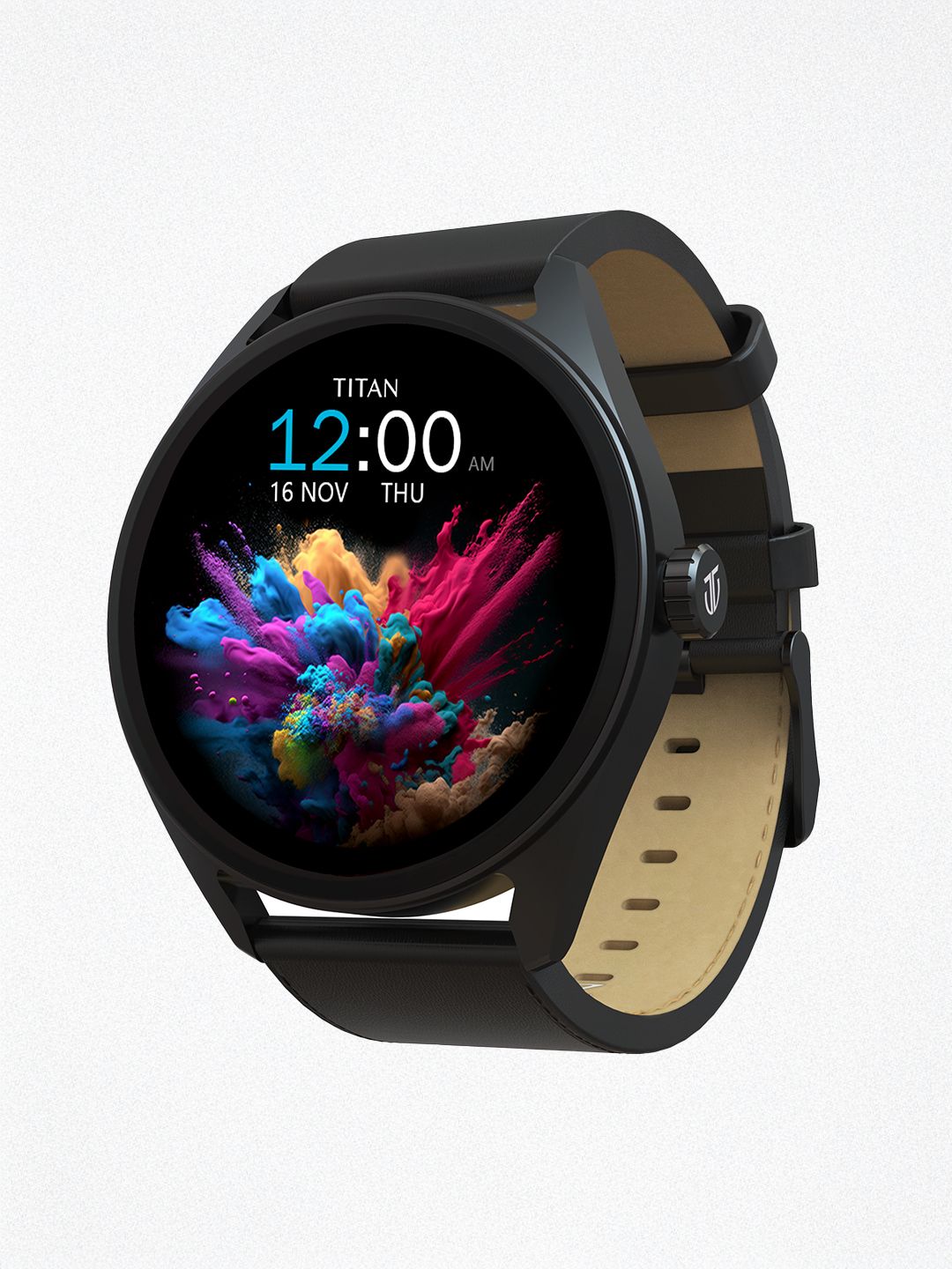 Titan Crest 1.43 Inch AMOLED AOD Working Crown BT Calling Fast Charge IP68 Premium Smartwatch