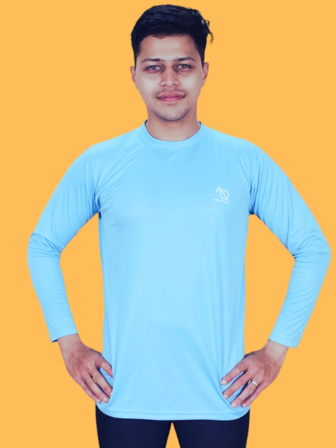 Aqua Holic Round Neck T-Shirt & Shorts Swimwear
