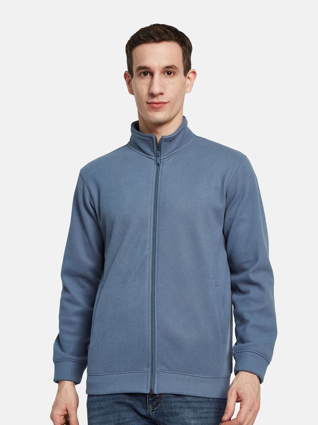 Buy Octave Men High Neck Solid Sweatshirt - Sweatshirts for Men