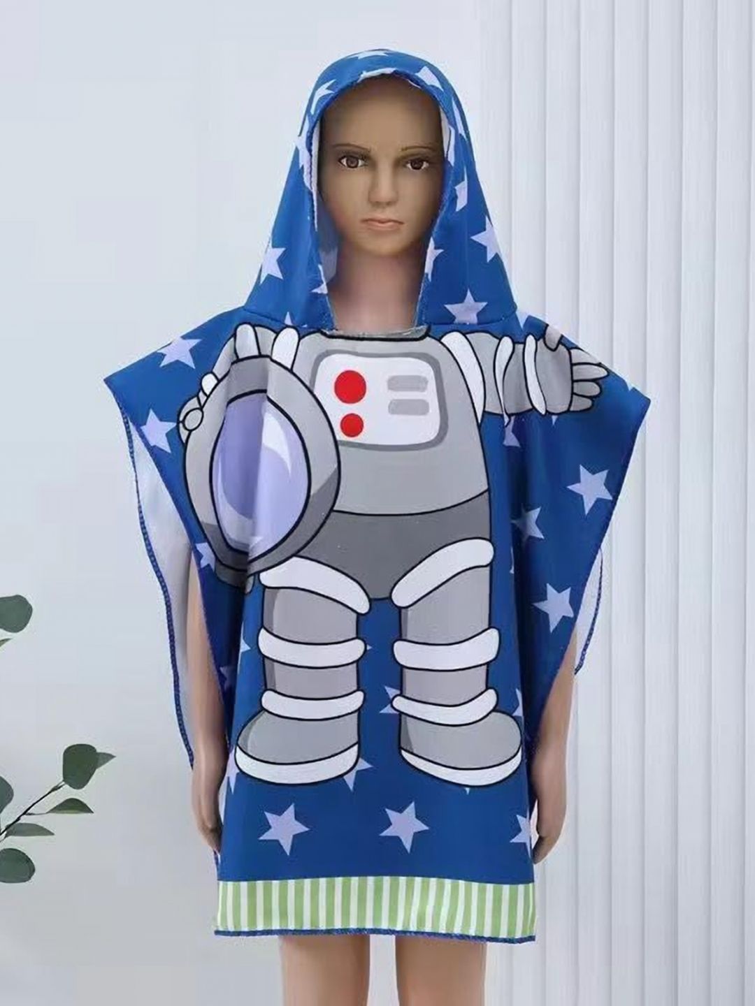 Butterthief Poncho Conversational Cotton 110GSM Super Soft Kids Thin Bath Towel-24x47In
