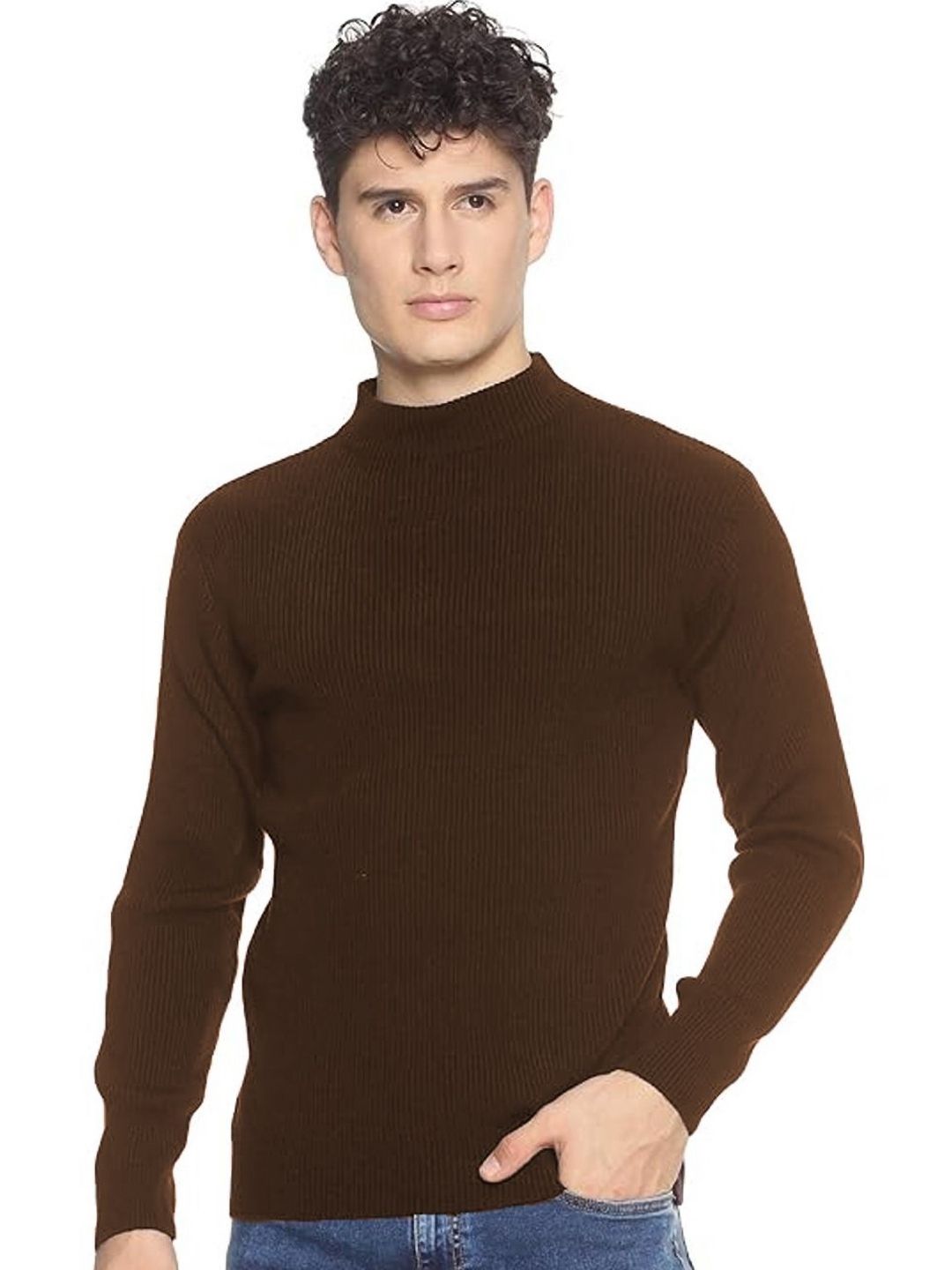 Moda Rapido Men High Neck Slim Fit T-shirt