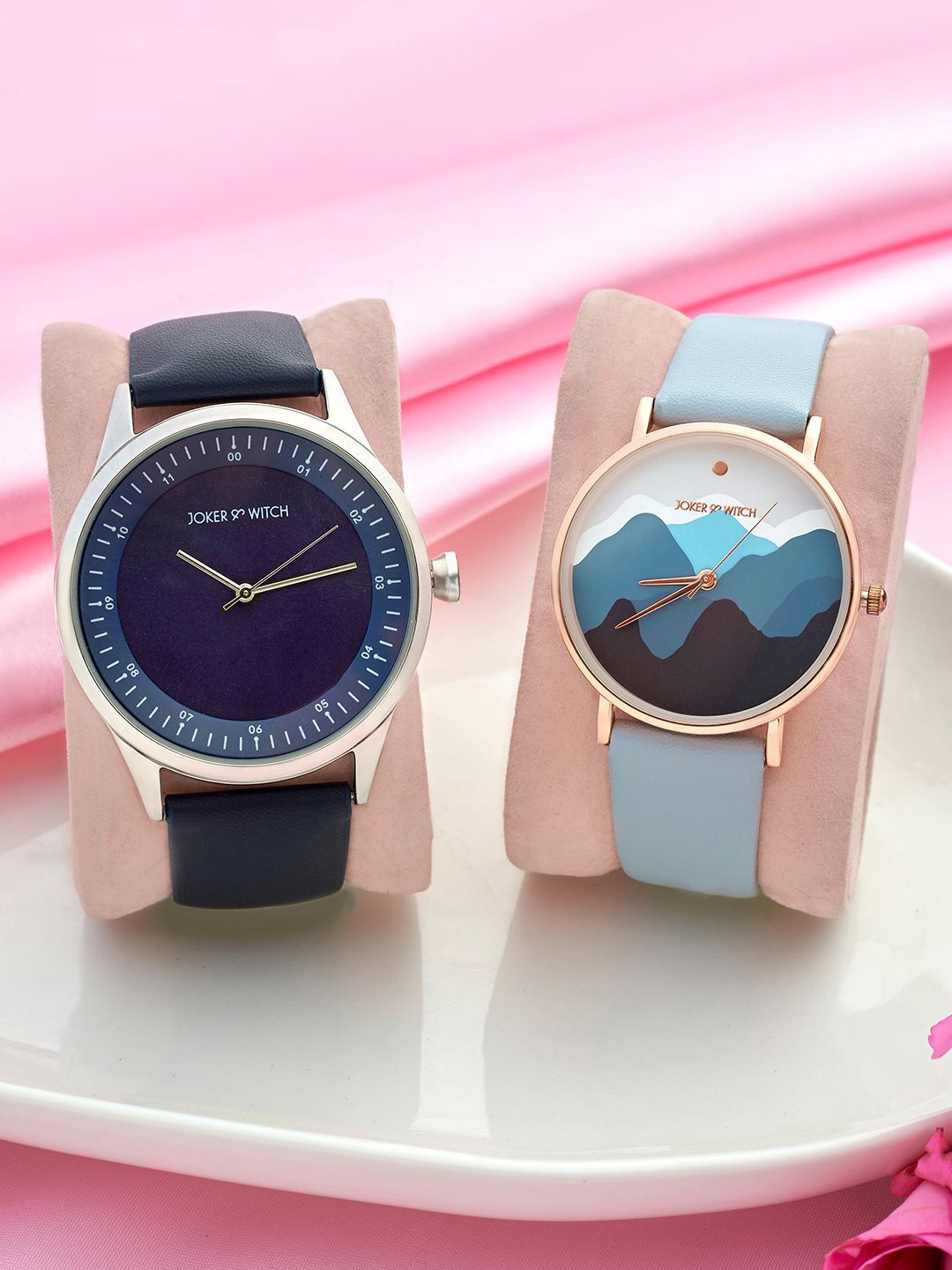 JOKER & WITCH JOKER & WITCH Eric & Sookie Analogue Couple Watches Giftset