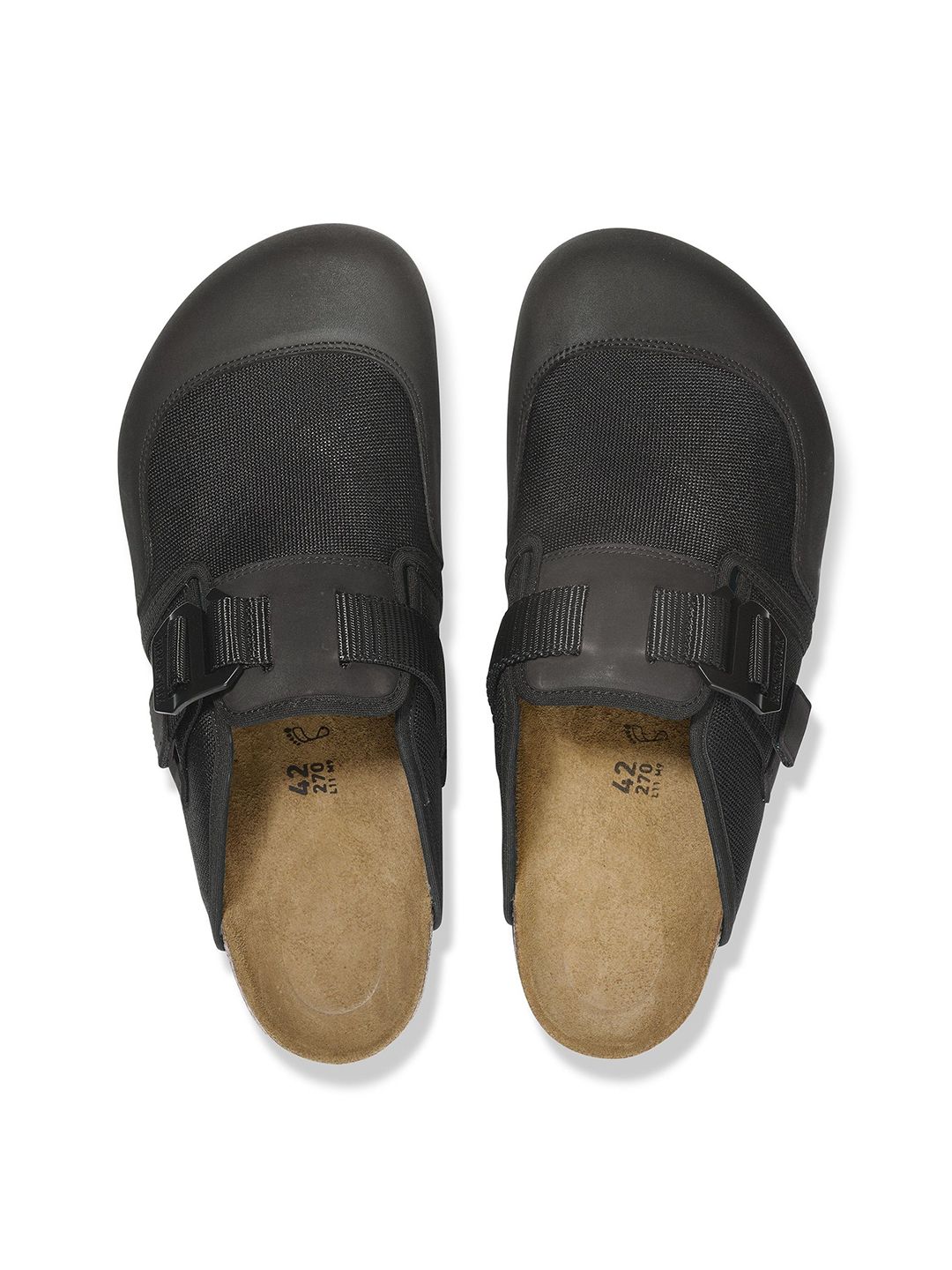 靴 BIRKENSTOCK BOSTON Buy Birkenstock Boston Unisex Regular Width Black Textile & Others