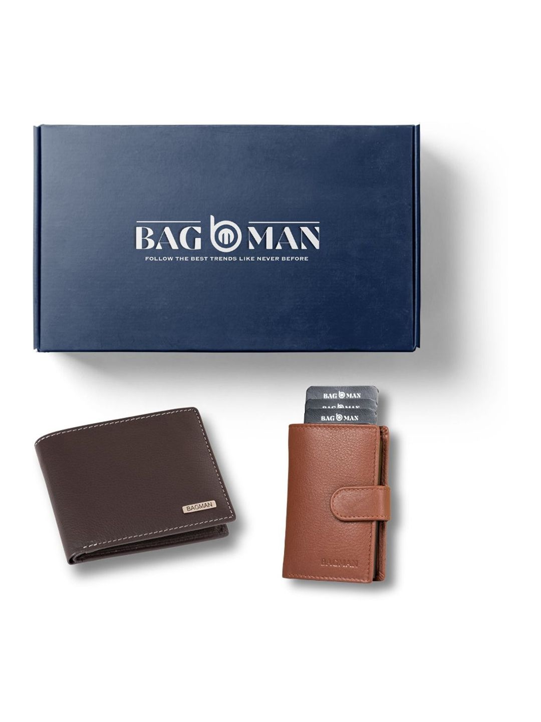 BAGMAN Unisex Accessory Gift Set of