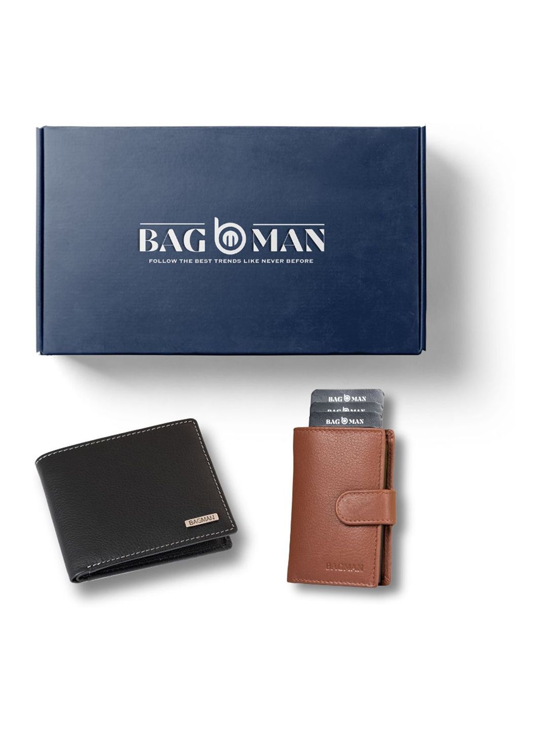 BAGMAN Unisex Accessory Gift Set of