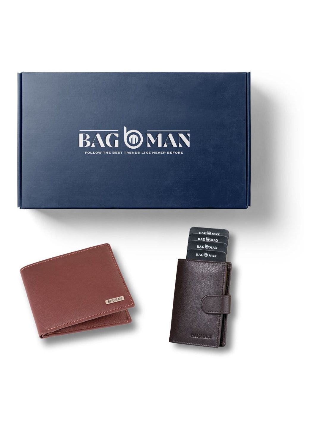 BAGMAN Unisex Accessory Gift Set of