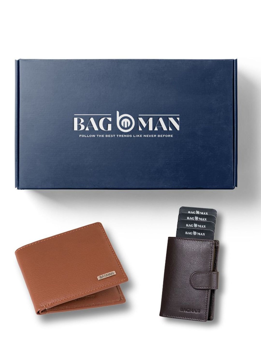 BAGMAN Unisex Accessory Gift Set of