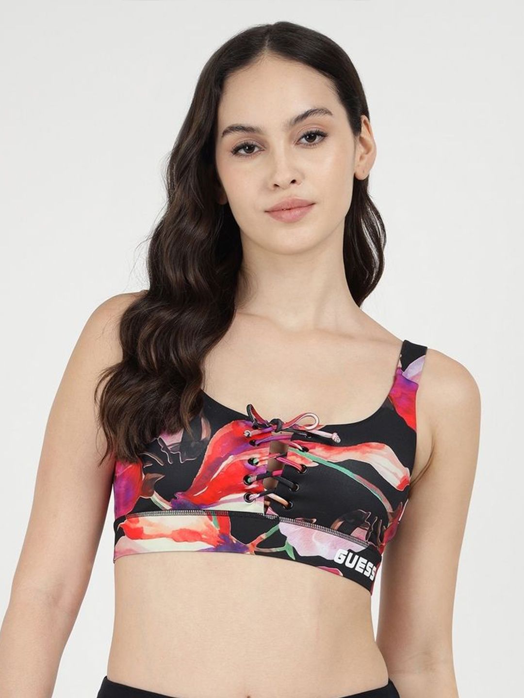 GUESS Abstract Bra Medium Coverage