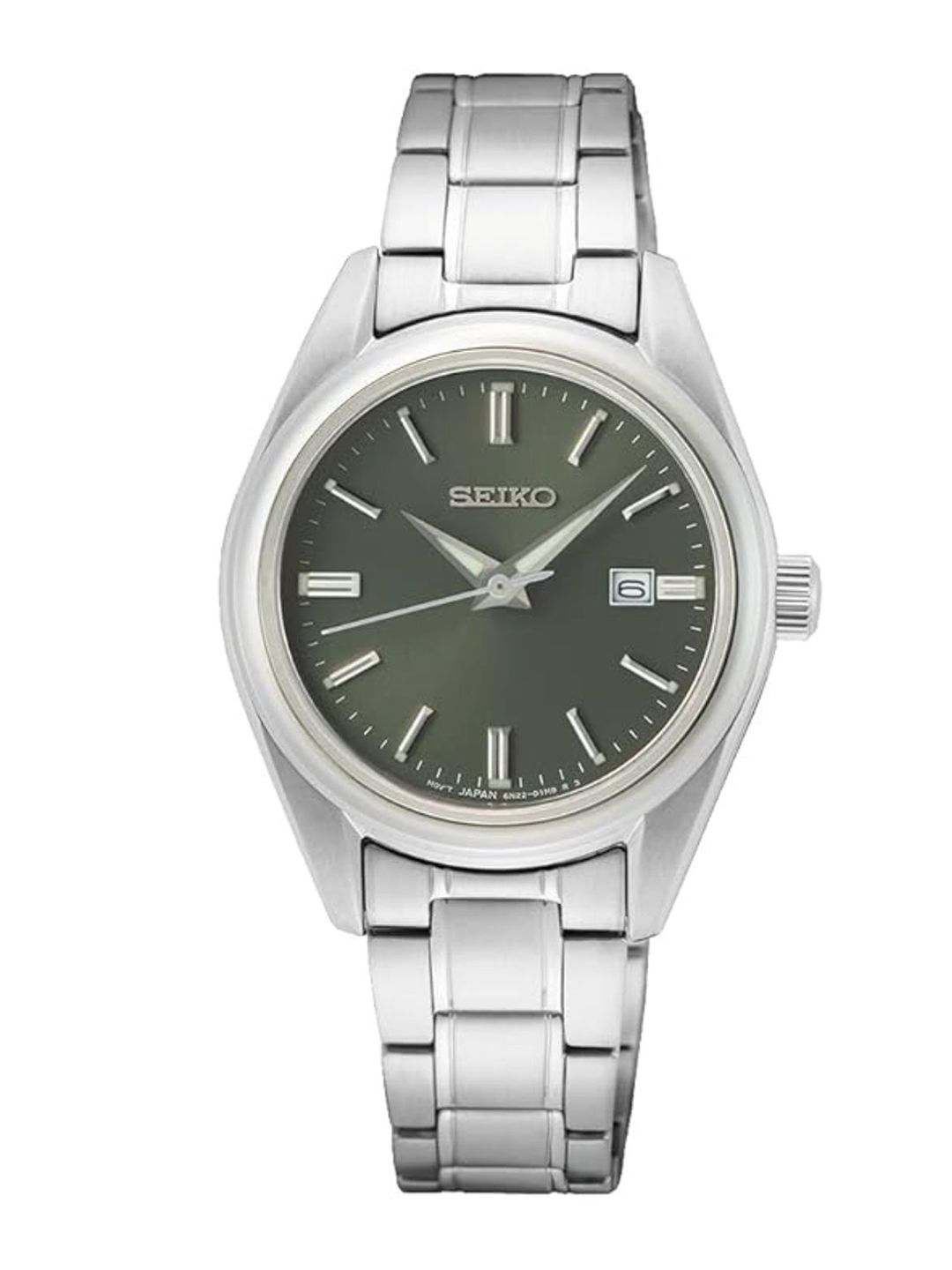 SEIKO SEIKO Dress Women Dial & Bracelet Style Straps Analogue Chronograph Watch SUR533P1
