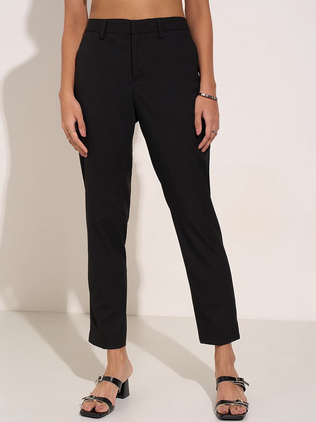 Annabelle by Pantaloons Women Slim Fit Trousers
