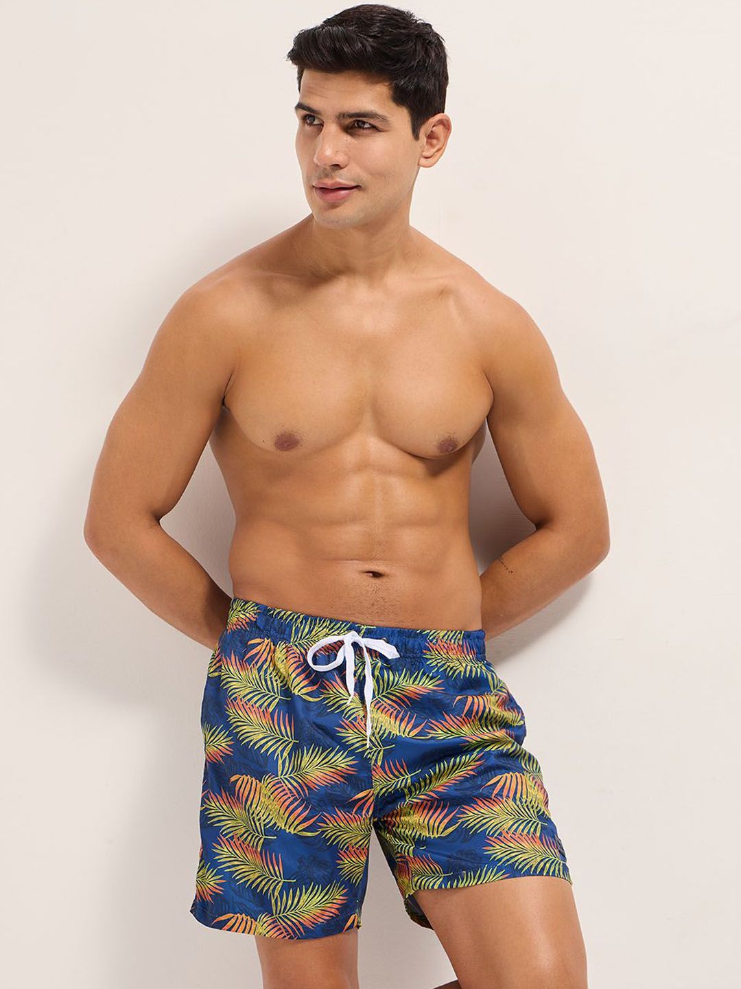 THE BEAR HOUSE Men Printed Swim Shorts