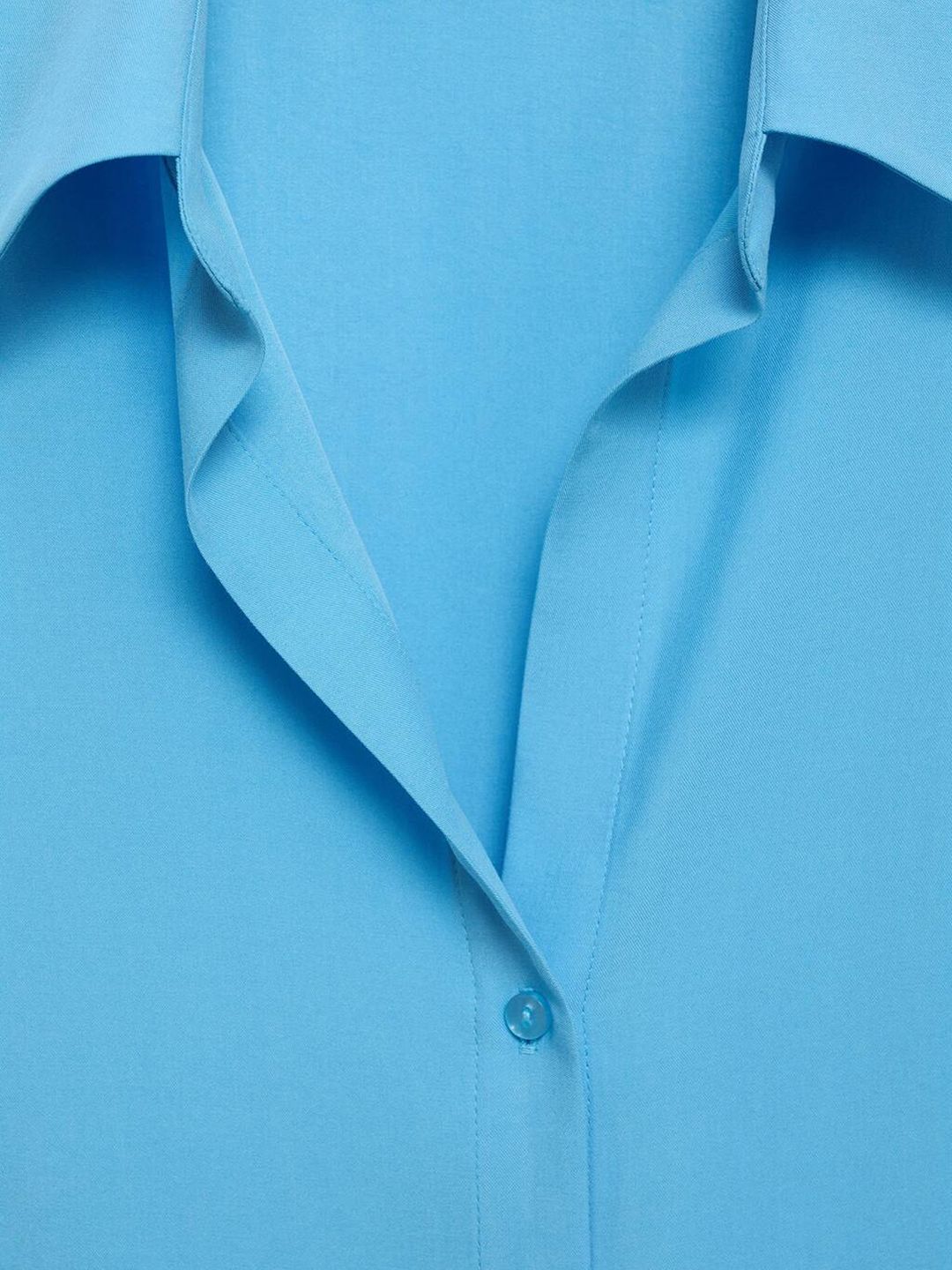Drop-Shoulder Sleeve Fluid Casual Shirt