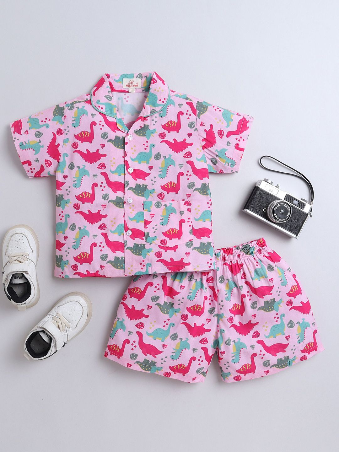 The Magic Wand Unisex Kids Printed Night suit
