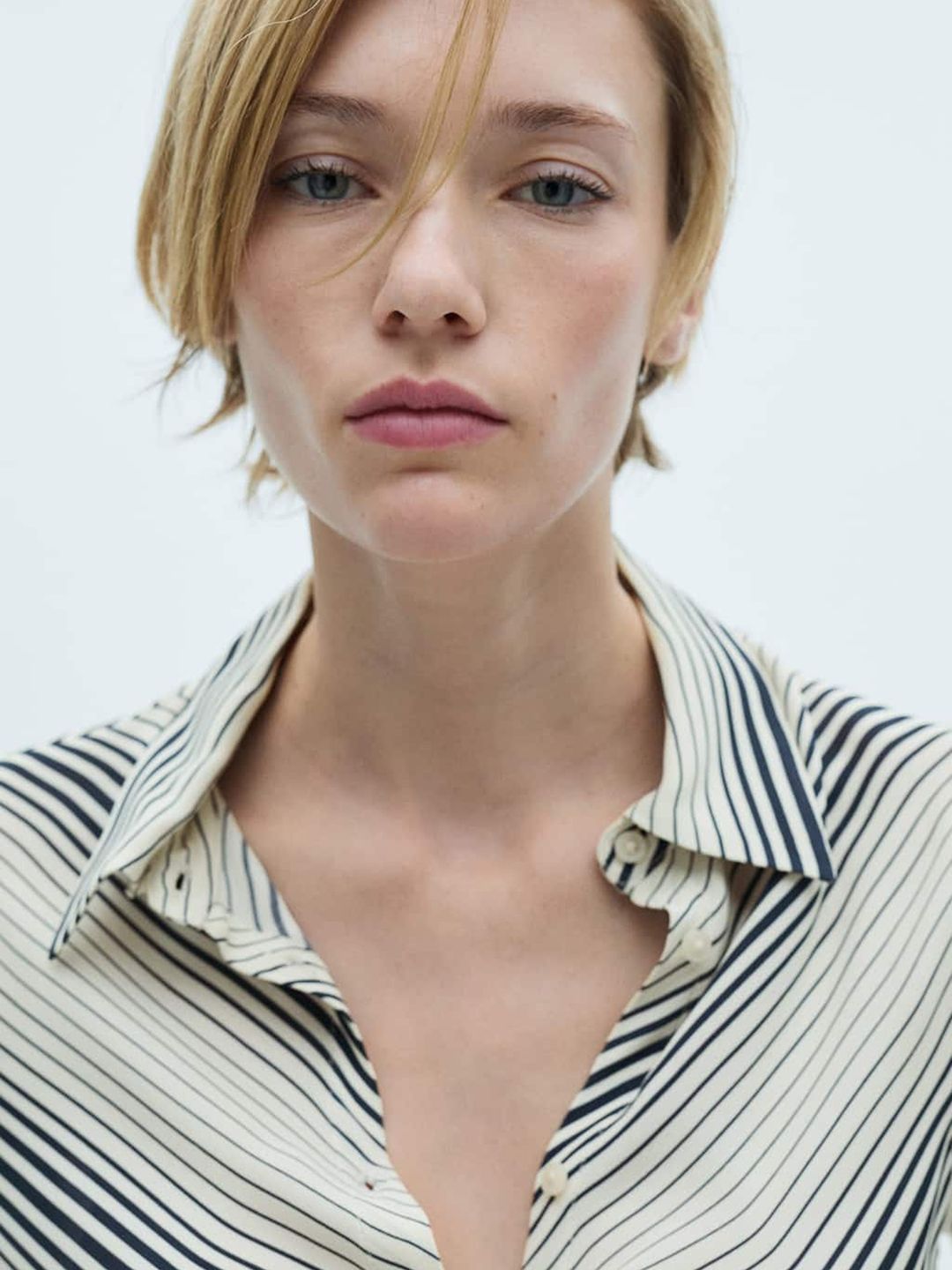 Striped Flared Sleeve Shirt